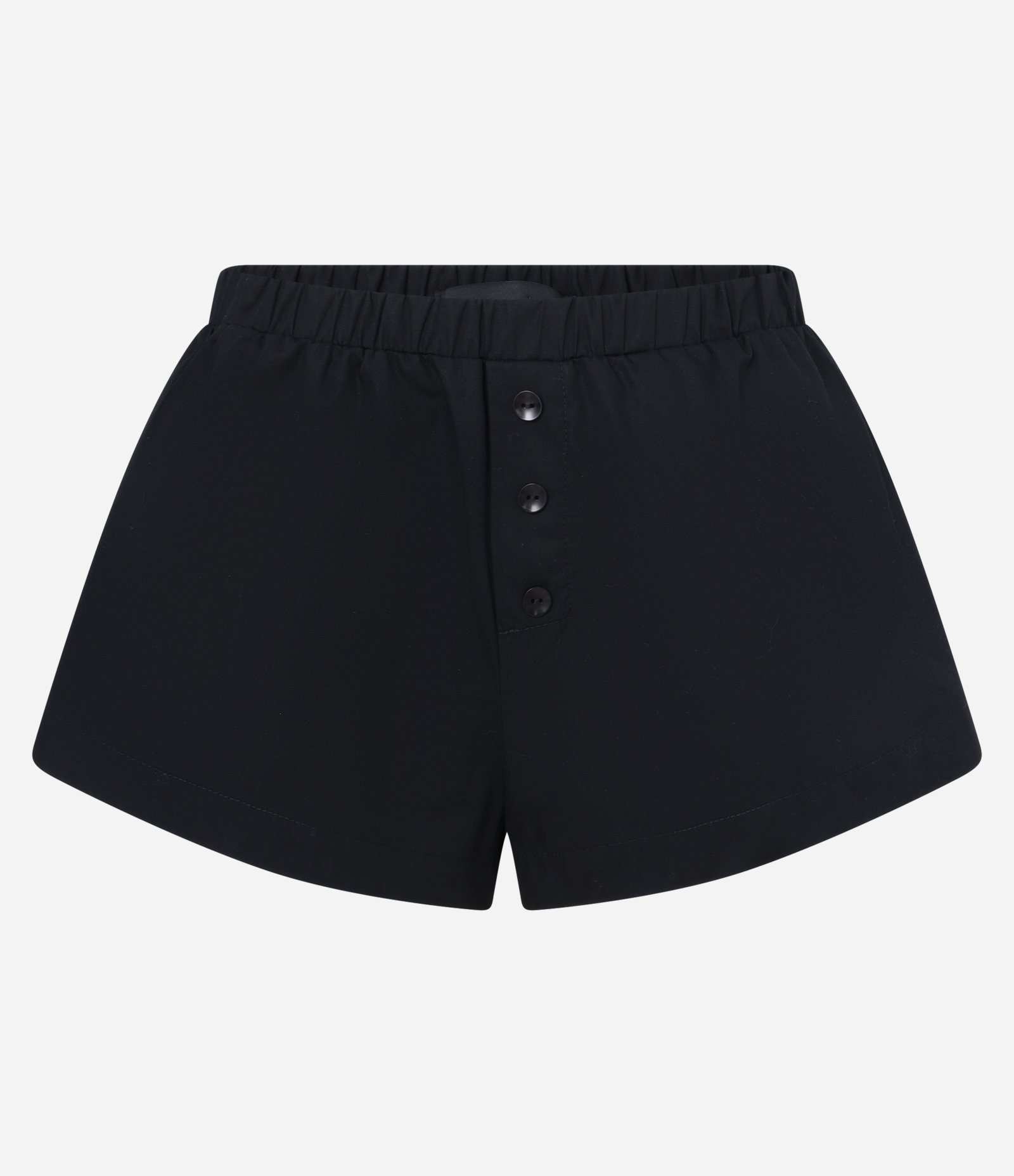 Short Boxer em Tricoline com Elástico na Cintura Preto 5
