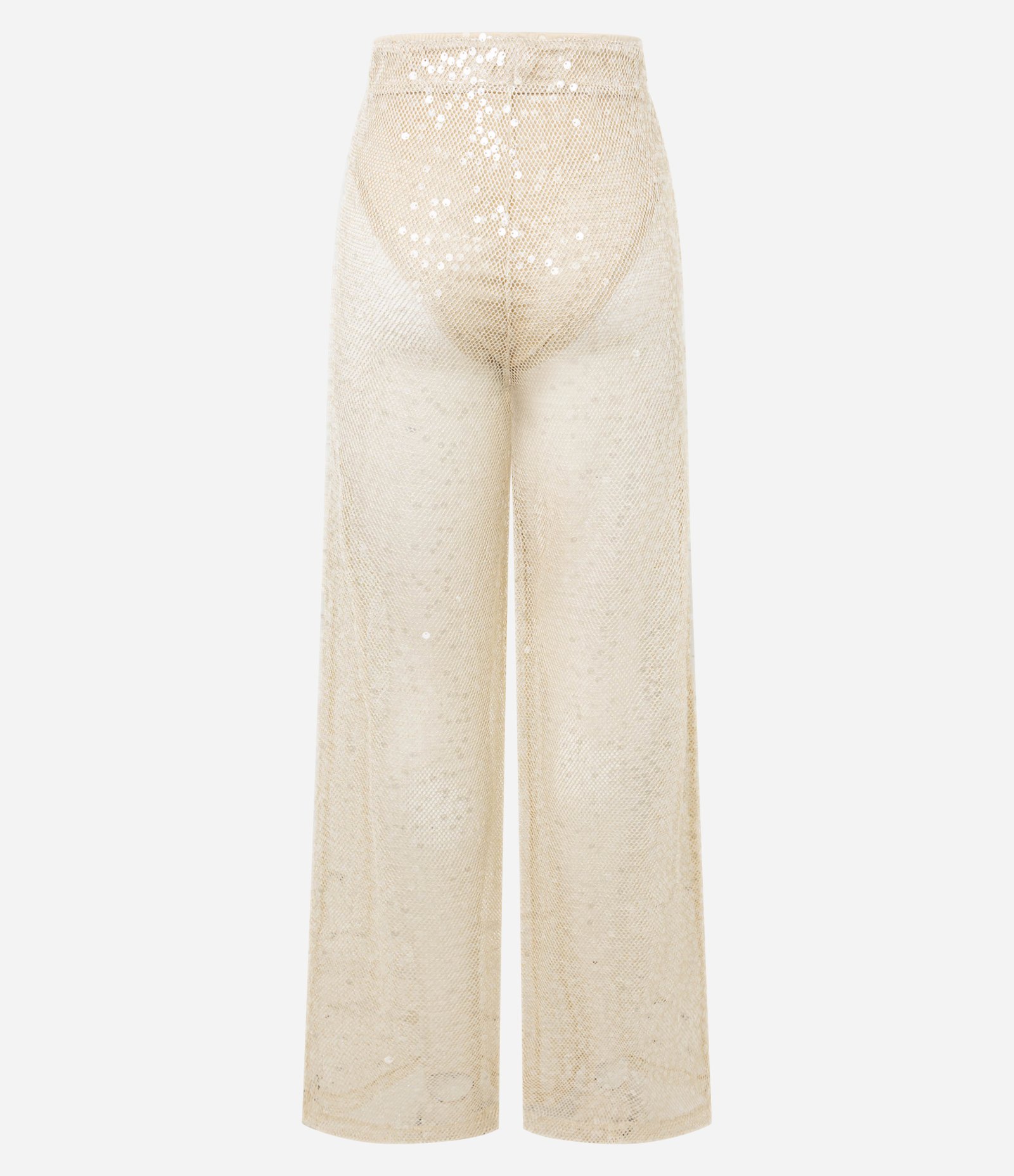 Calça Pantalona com Paetê Dourado 8