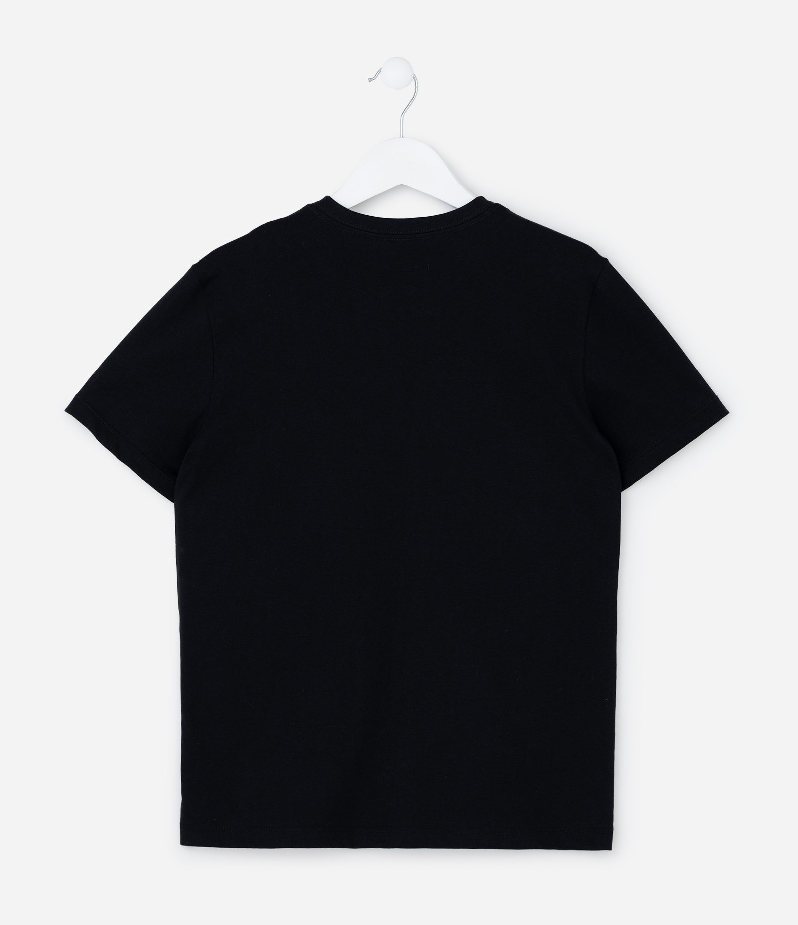 Camiseta Infantil com Estampa Capivara de Halloween - Tam 5 a 14 Anos Preto 3