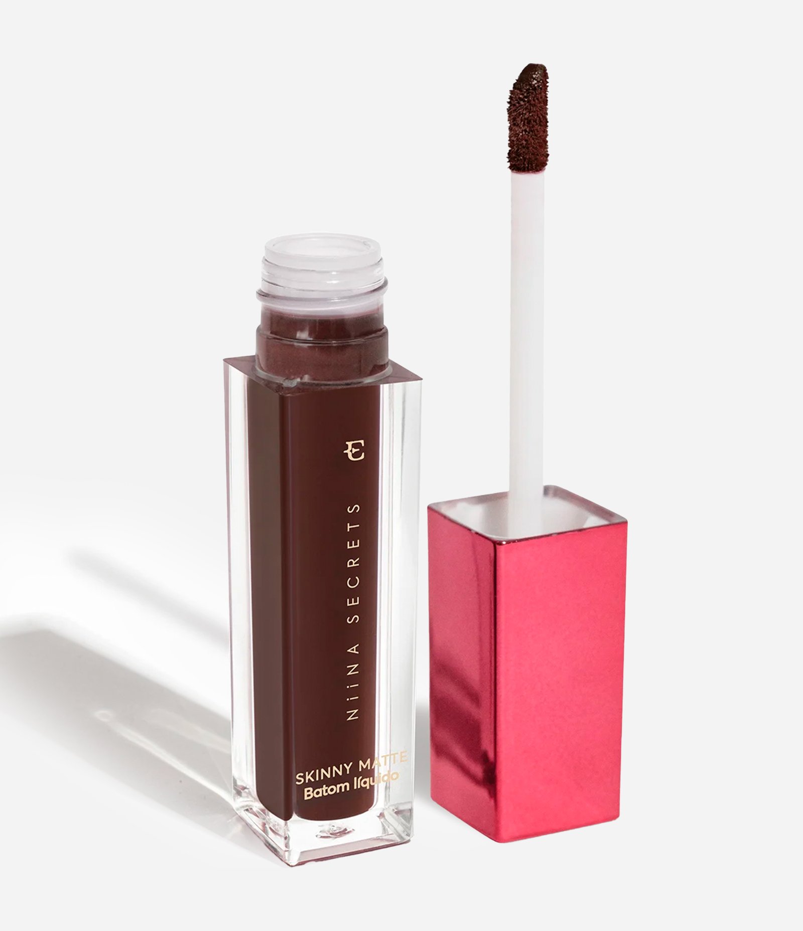Batom Líquido Skinny Matte Niina Secrets Marrom Lírio 1