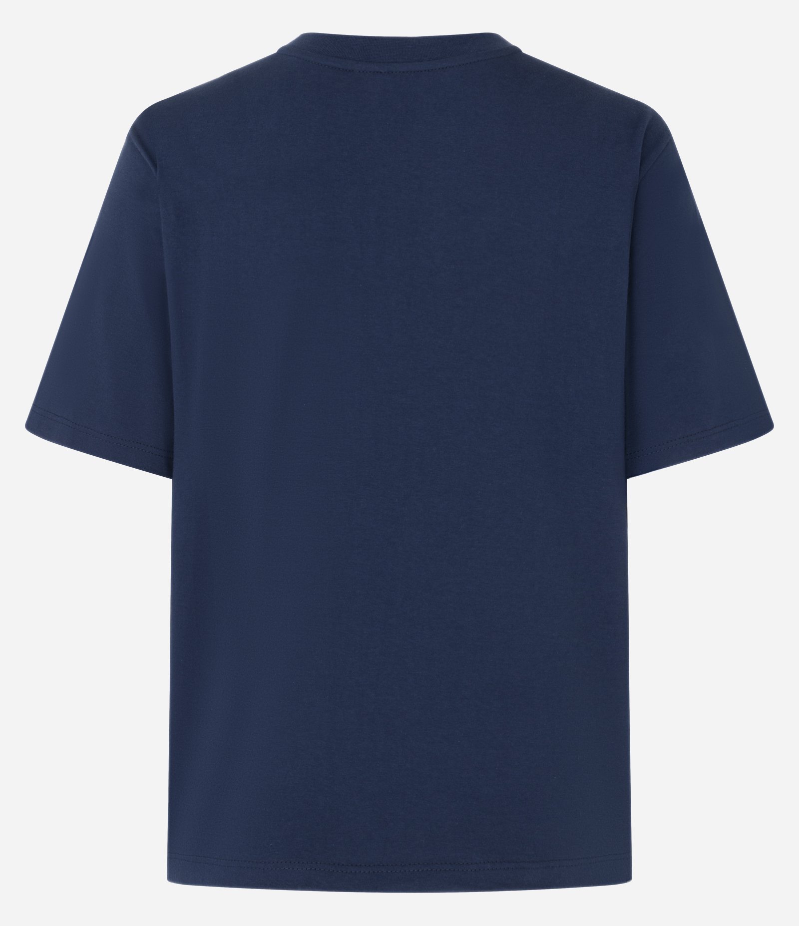 Blusa Slim em Algodão com Bordados de Barco à Vela Azul 8