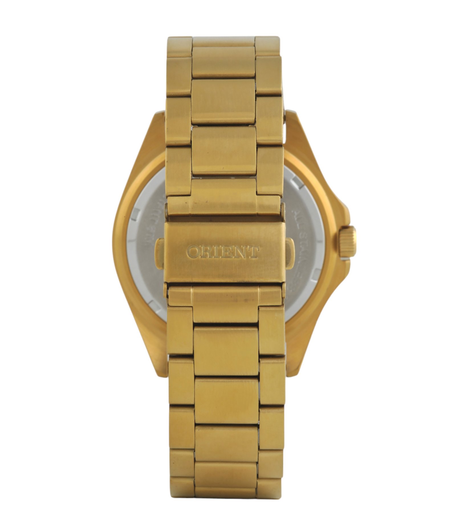 Relógio Analógico Solartech Masculino Orient Dourado 3