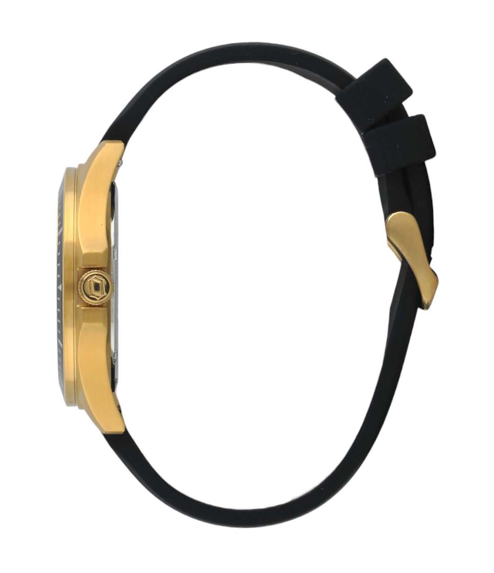 Relógio Analógico Solartech Masculino Orient Dourado 5