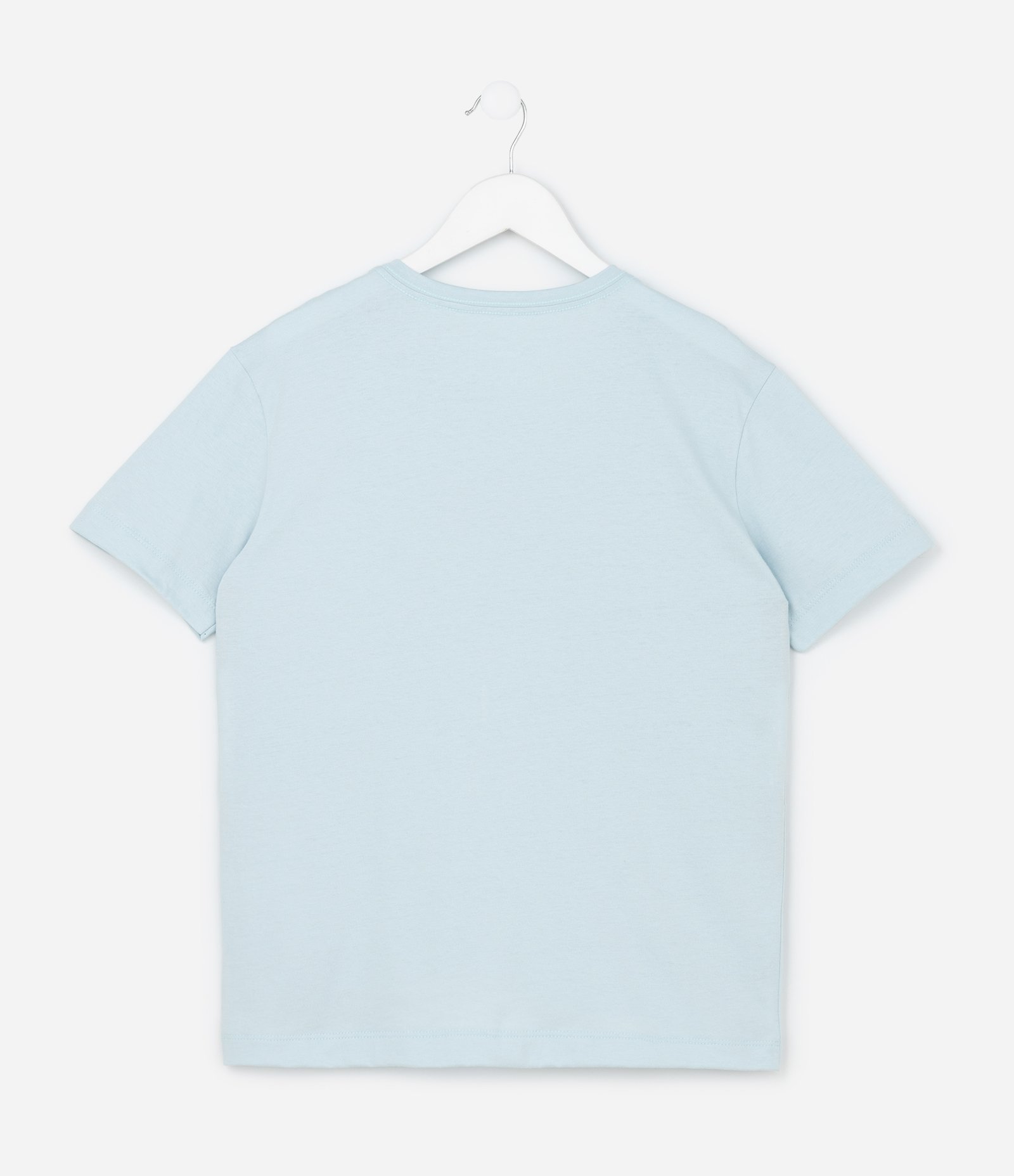 Camiseta Infantil com Lettering Urban - Tam 5 a 14 Anos Azul 2