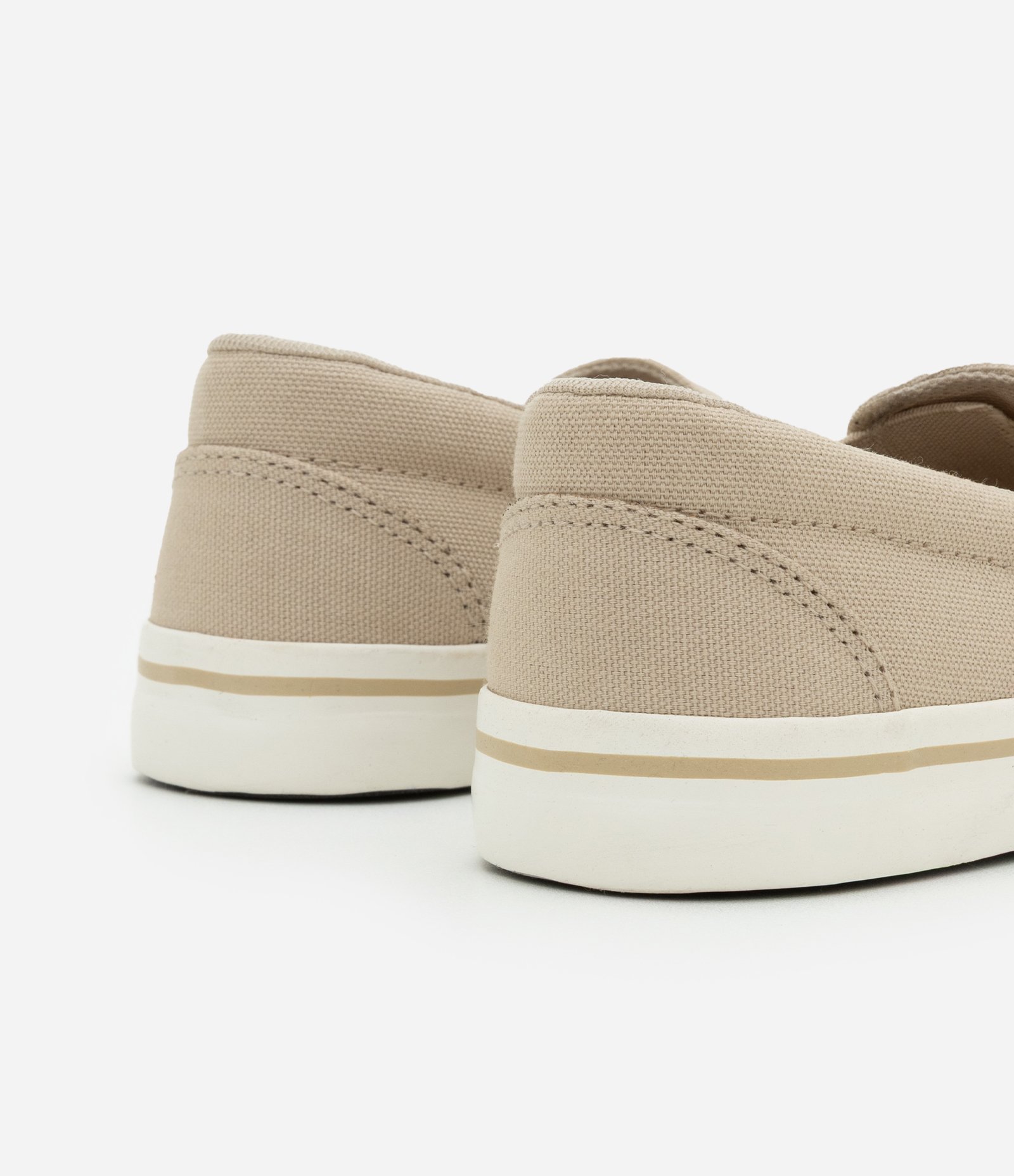 Tênis Slip On Infantil - Tam 27 ao 36 Bege 2