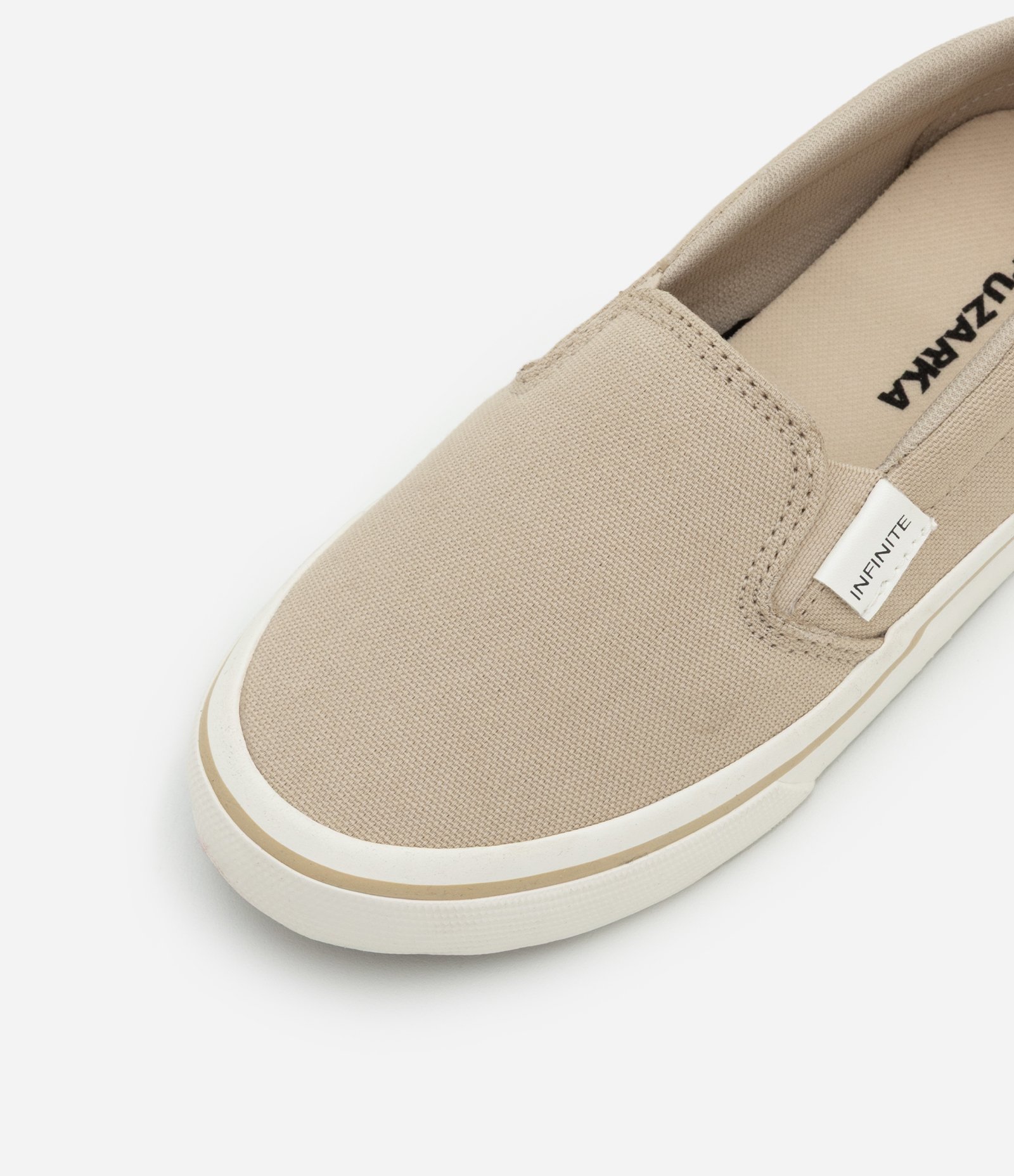 Tênis Slip On Infantil - Tam 27 ao 36 Bege 4