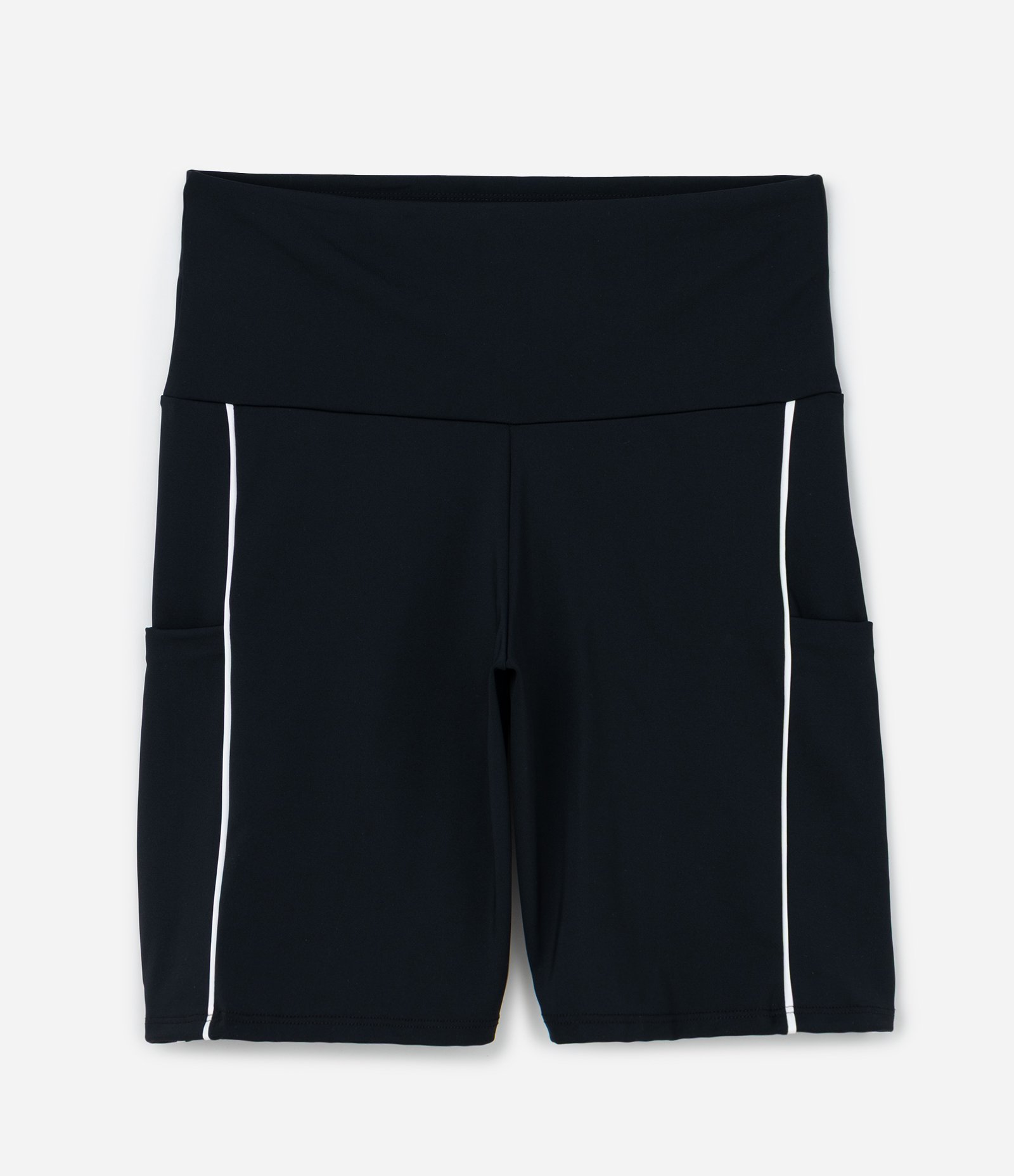 Bermuda Ciclista Firme com Tecnologia Dry e 2 Bolsos Curve e Plus Size Preto 5