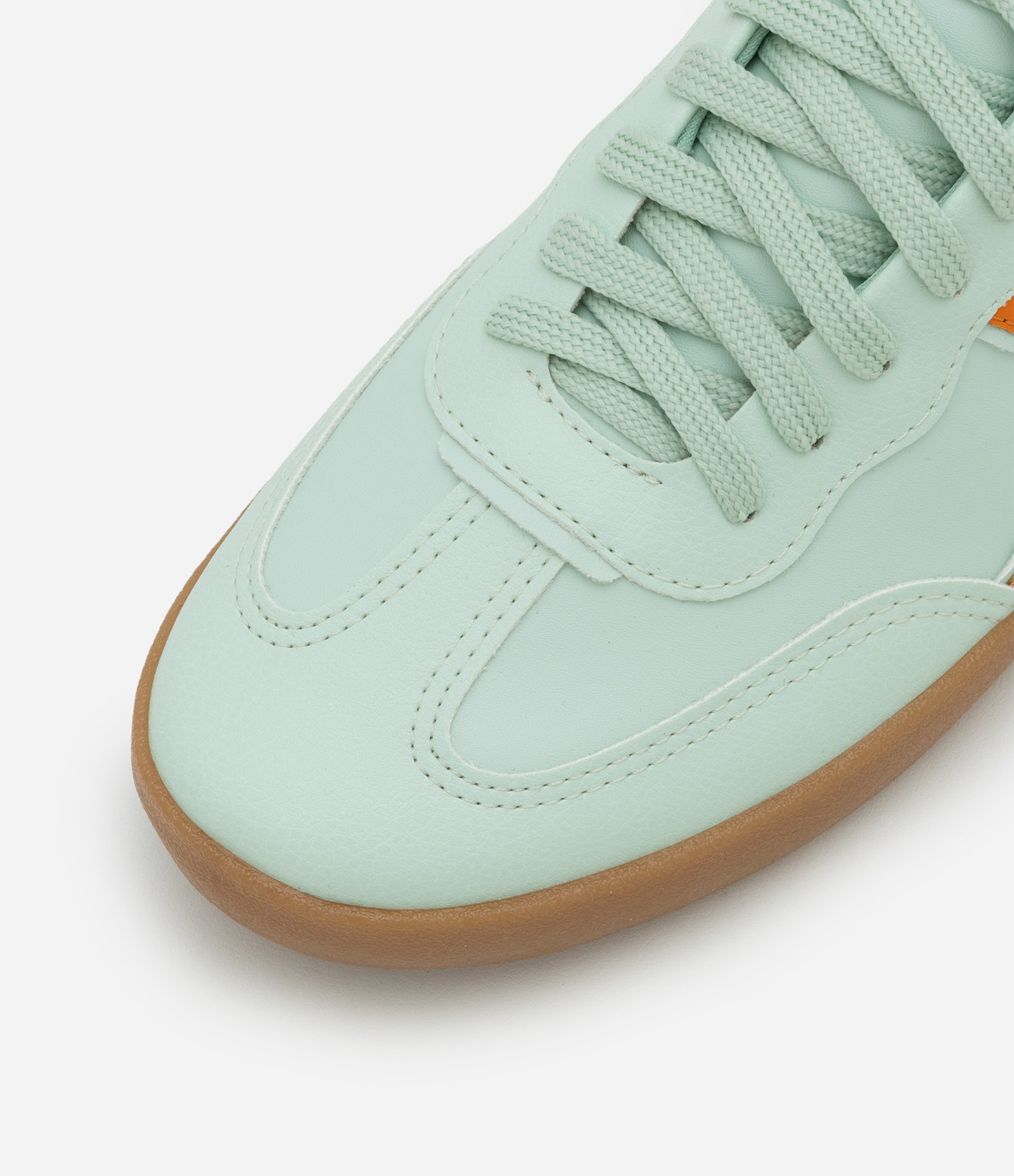 Tênis Estilo Chuteira em PU com Detalhes nas Laterais Verde 4