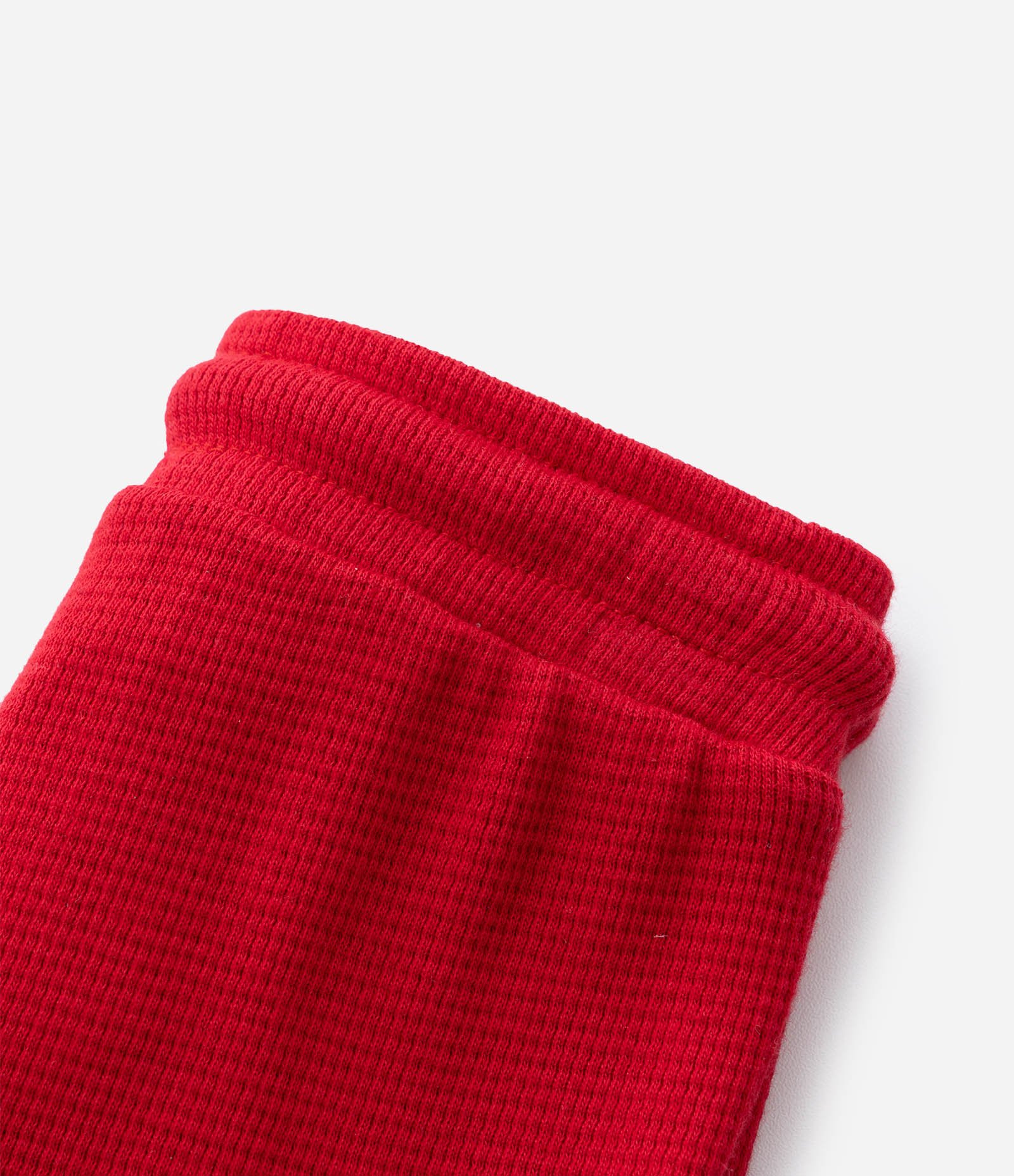 Bermuda Infantil com Textura Waffle - Tam 1 a 6 Anos Vermelho 5