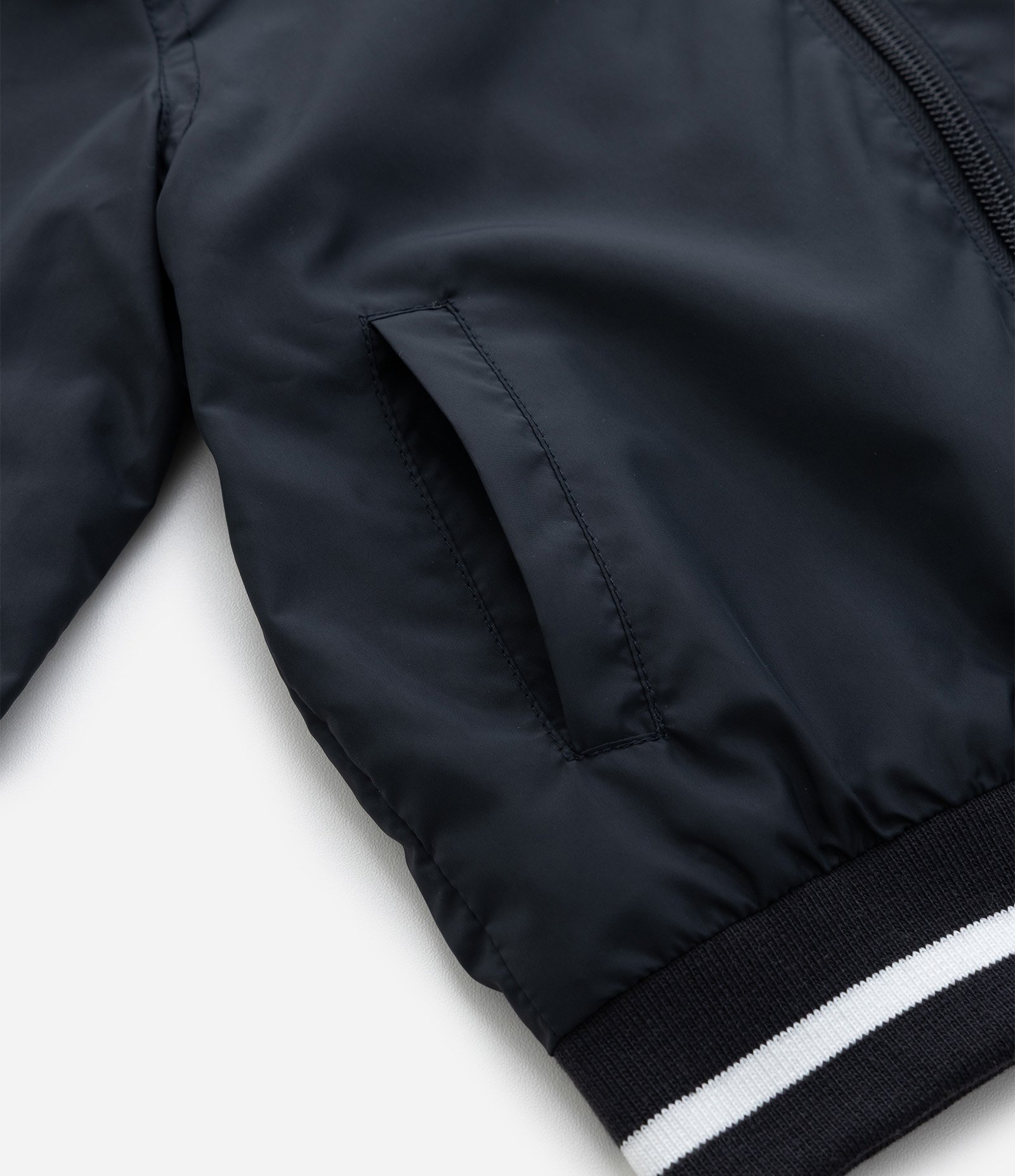 Jaqueta Quebra Vento Infantil em Microfibra - Tam 1 a 5 anos Azul escuro 8