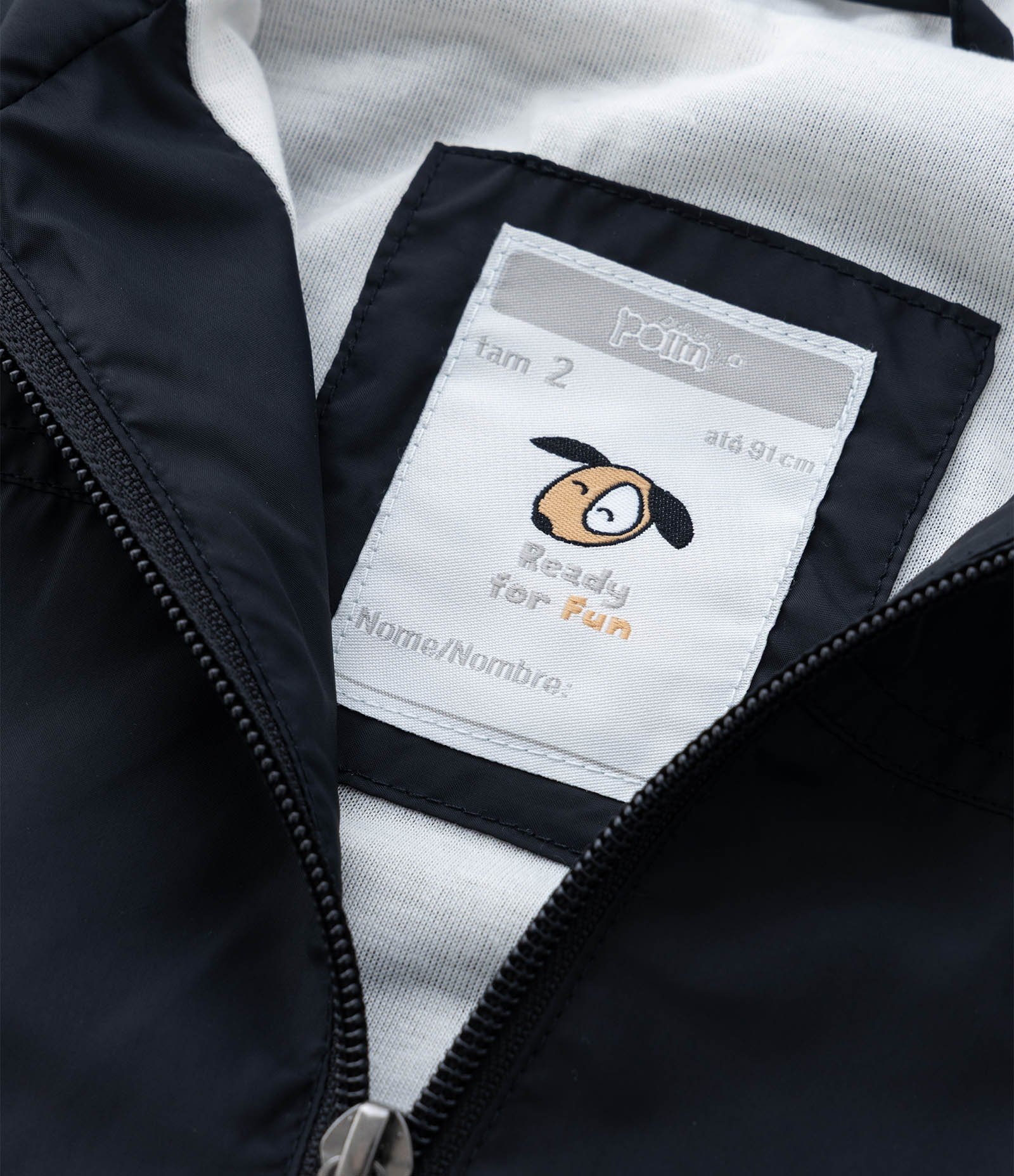 Jaqueta Quebra Vento Infantil em Microfibra - Tam 1 a 5 anos Azul escuro 5