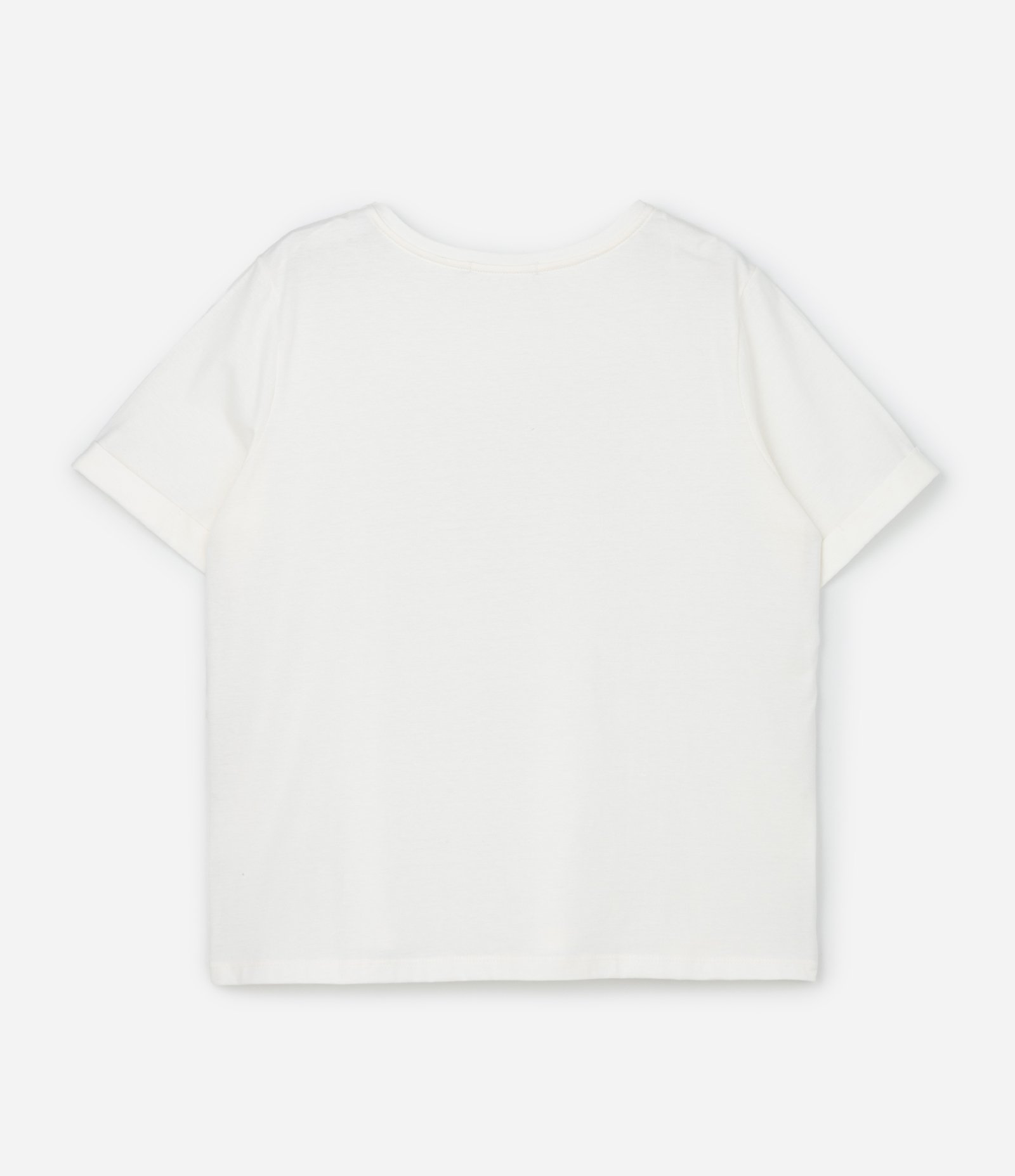 Blusa em Algodão com Chuva de Paetê Curve & Plus Size Branco 6