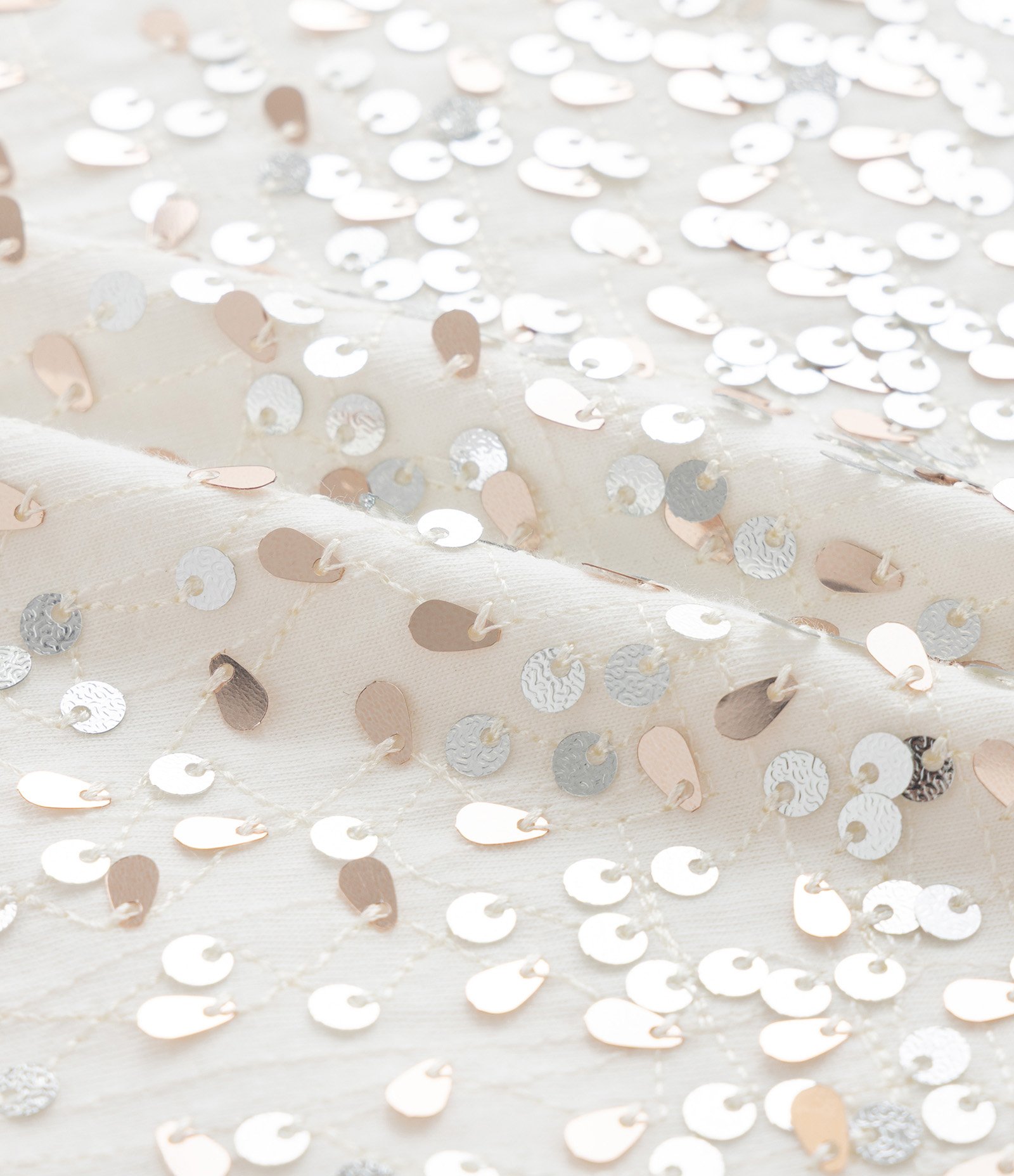 Blusa em Algodão com Chuva de Paetê Curve & Plus Size Branco 7