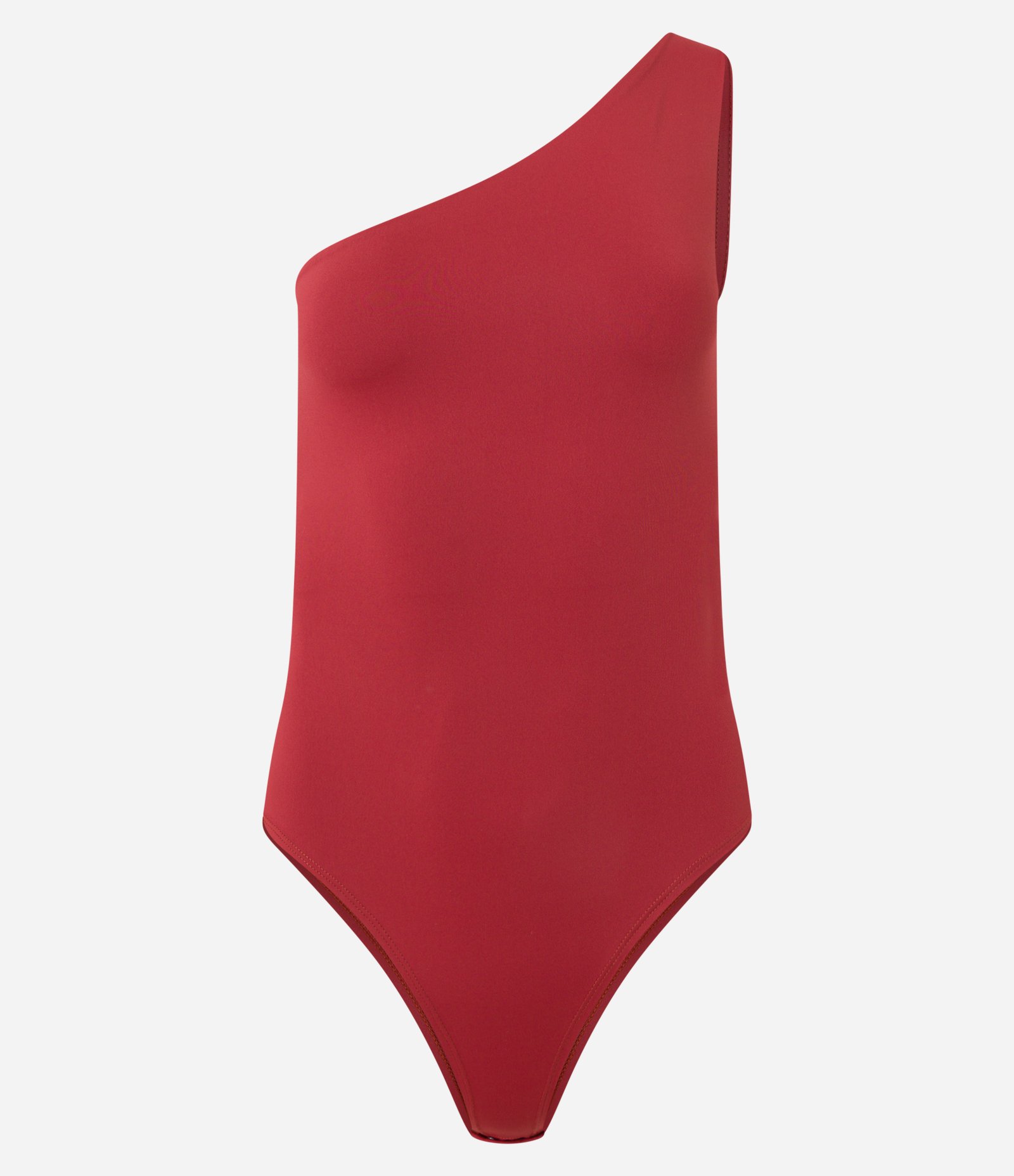 Body Ombro Único em Microfibra Vermelho 6