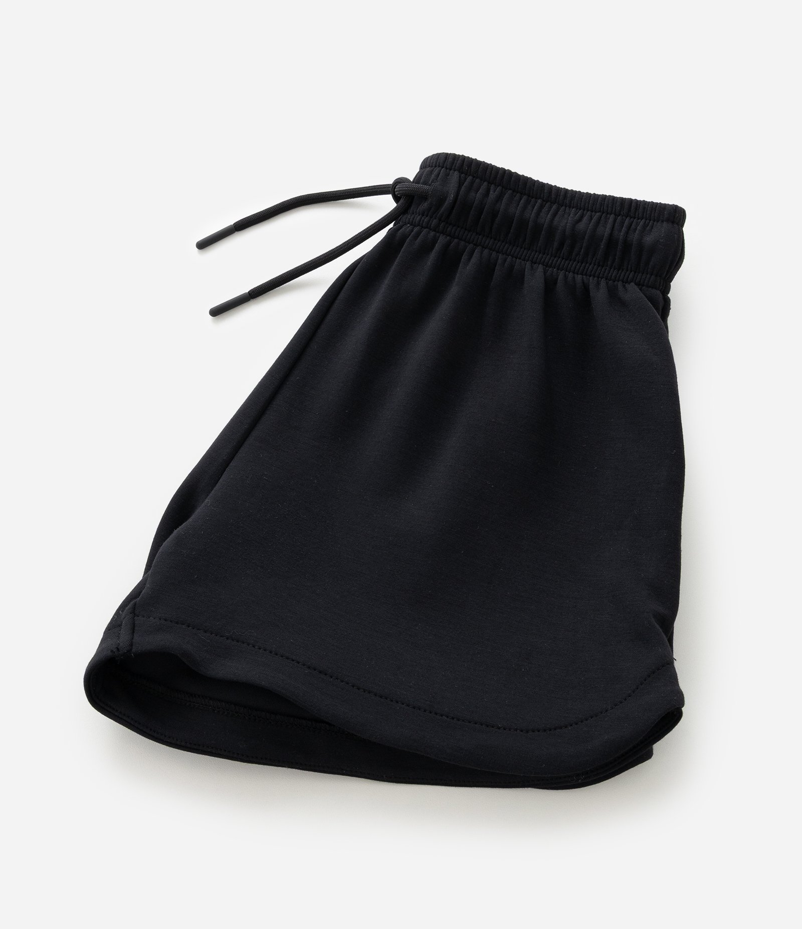 Short Infantil Runner em Moletinho sem Felpa com Amarração Tam - 5 a 14 Anos Preto 4