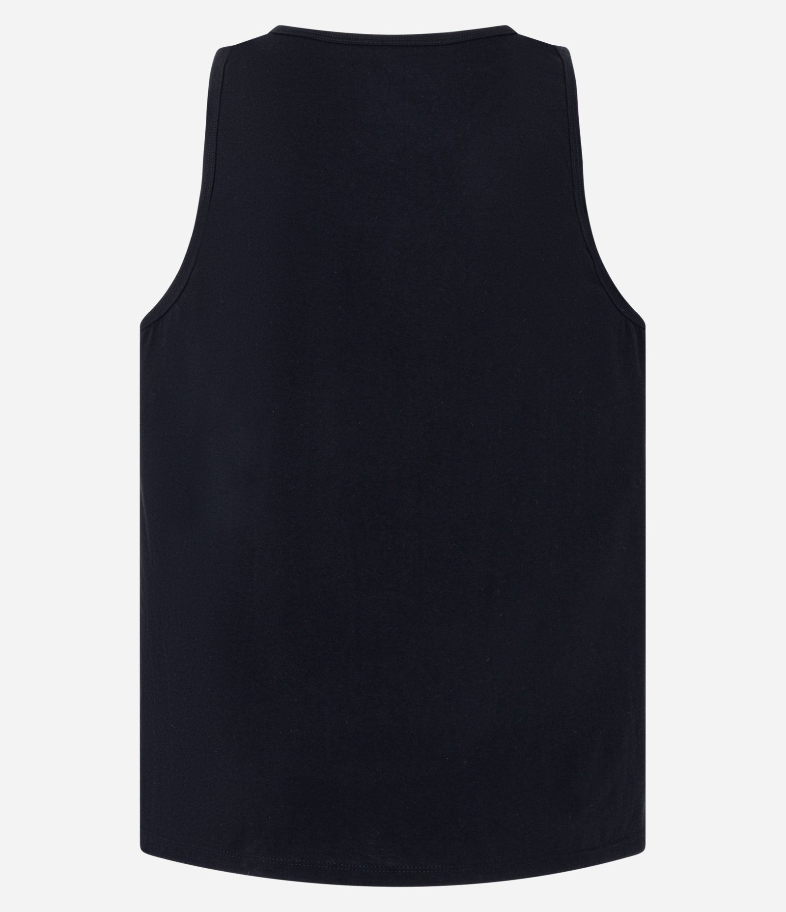 Regata em Algodão com Estampa Geométrica Mar e Montanhas Preto 5