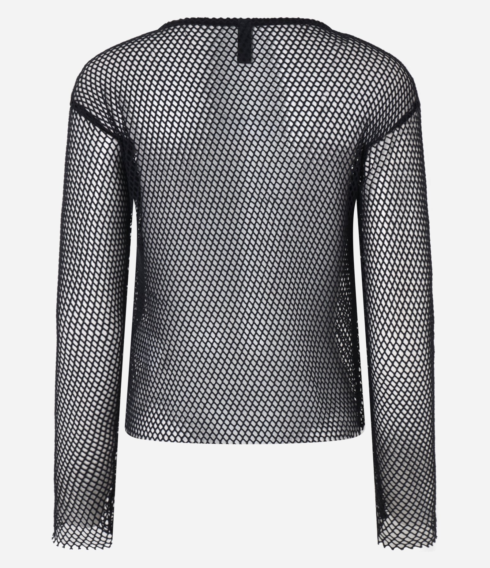 Blusa com Bordado Floral e Textura Quadriculada Preto 5