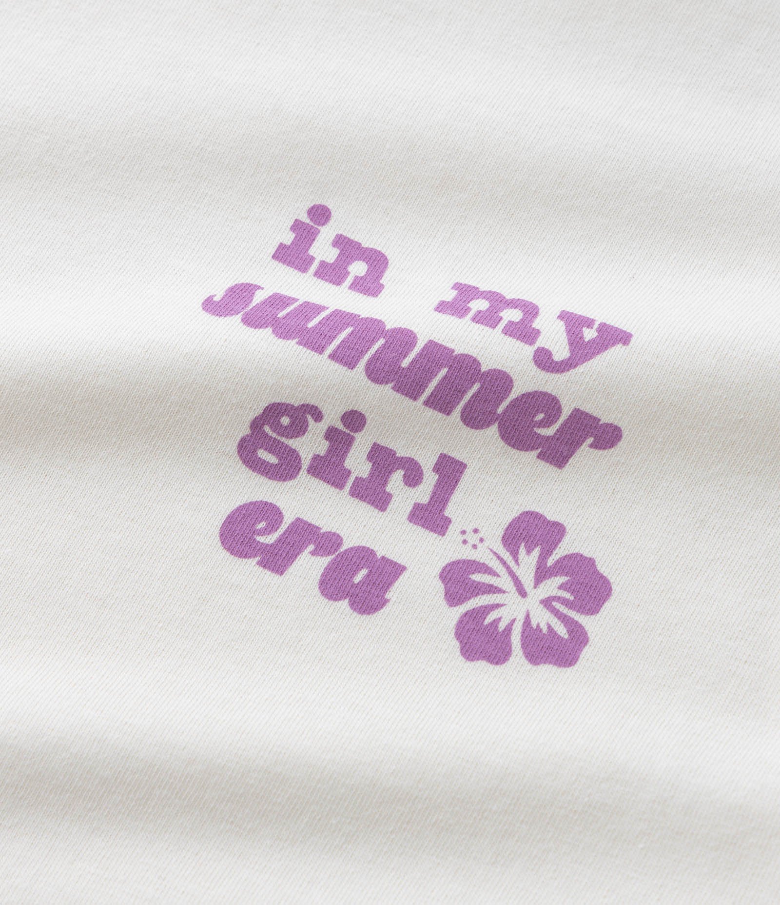 Kit 02 Camisetas Regulares Infantis em Algodão com Estampa - Tam 5 a 14 Anos Roxo/Bege 5
