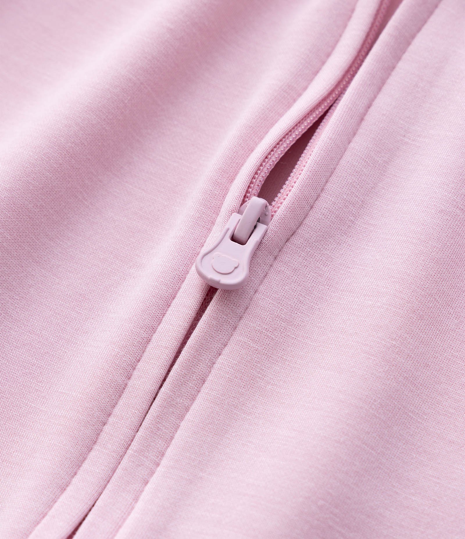 Jaqueta Infantil em Modal com Capuz e Laço - Tam 0 a 18 Meses Rosa 5