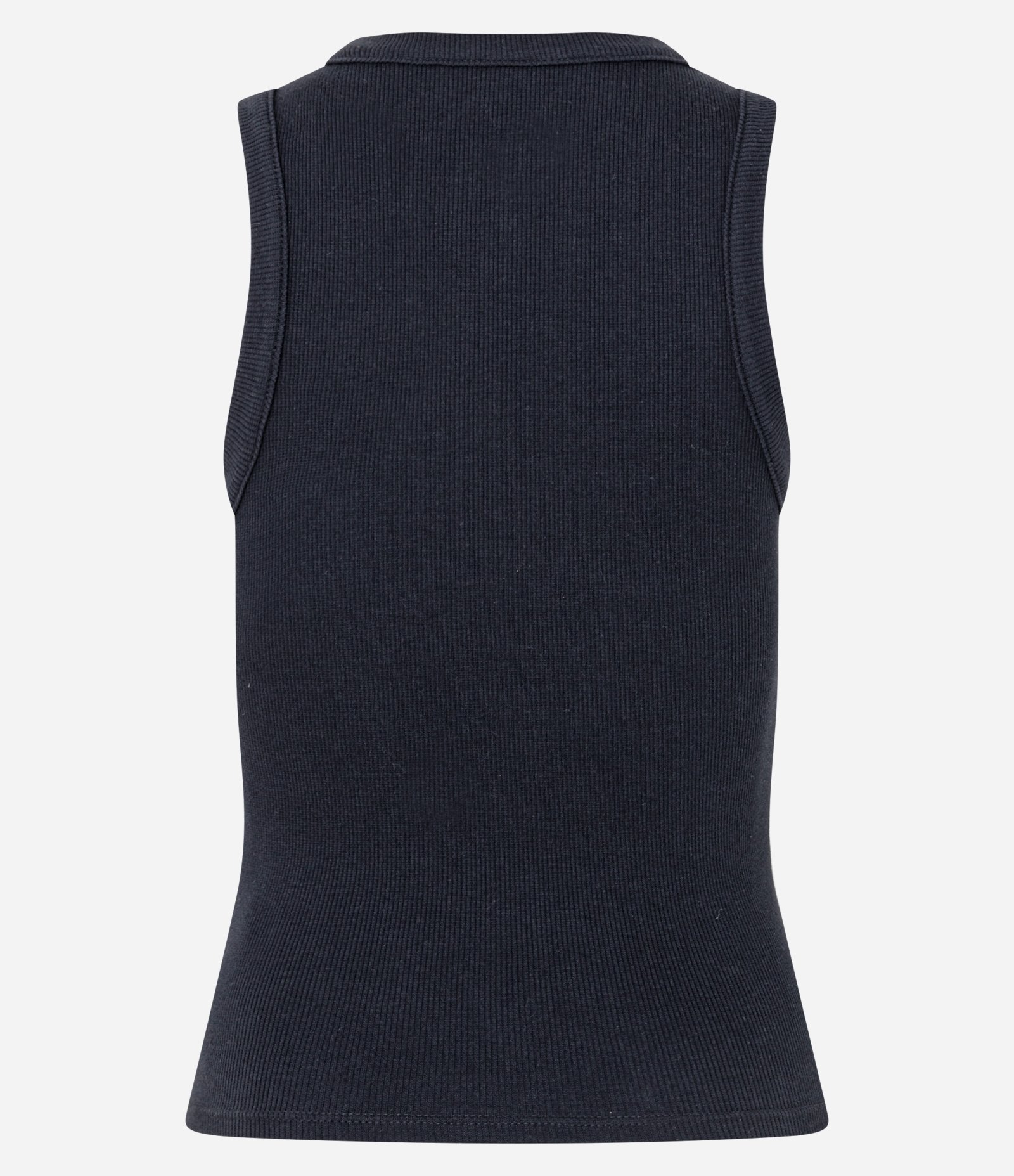 Regata em Ribana com Botões Frontais Preto 6