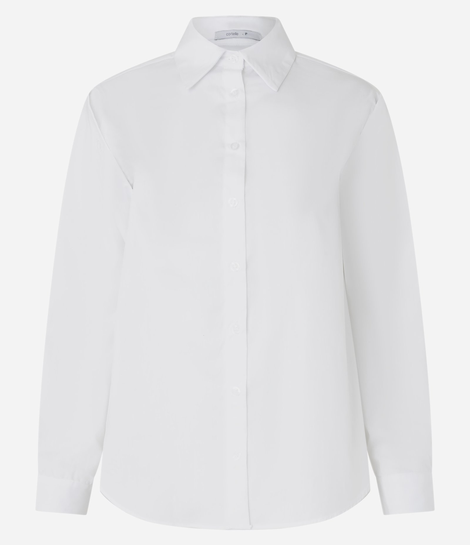 Camisa em Tricoline com Manga Removível Branco 7