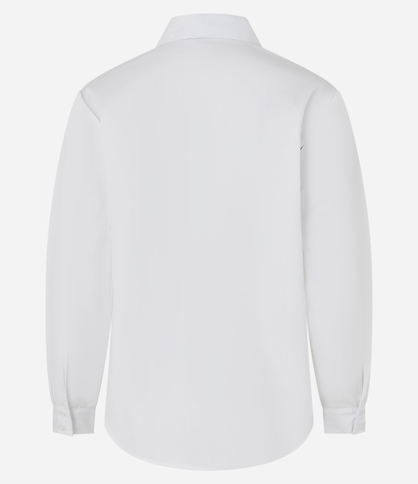 Camisa em Tricoline com Manga Removível Branco 8