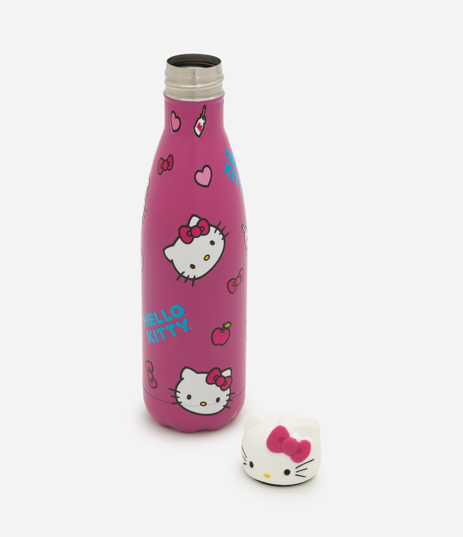 Garrafa de Metal com Estampa Hello Kitty Rosa 4