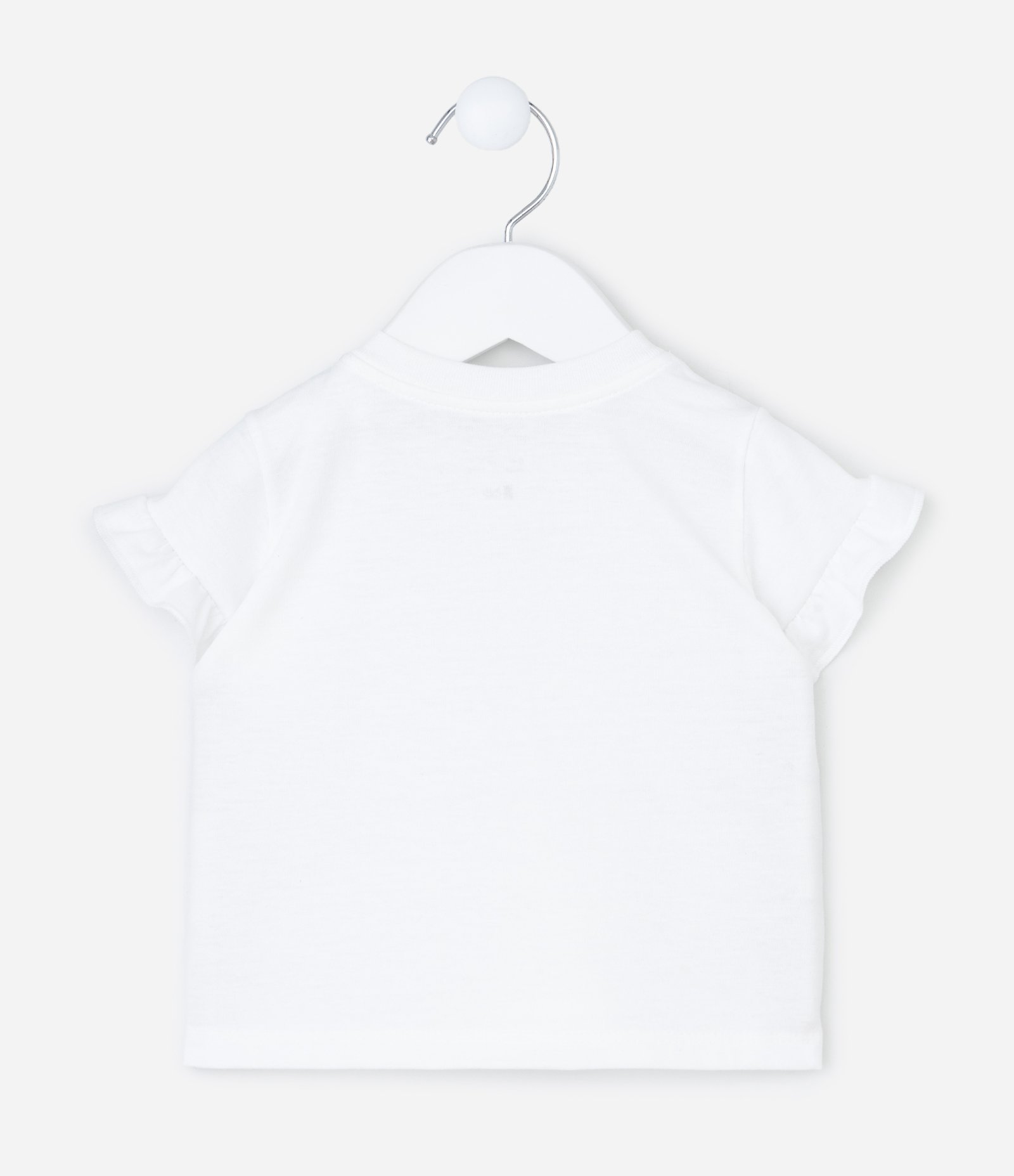 Vestido Infantil Xadrez Vichy com Blusa - Tam 0 a 18 Meses Vermelho 5