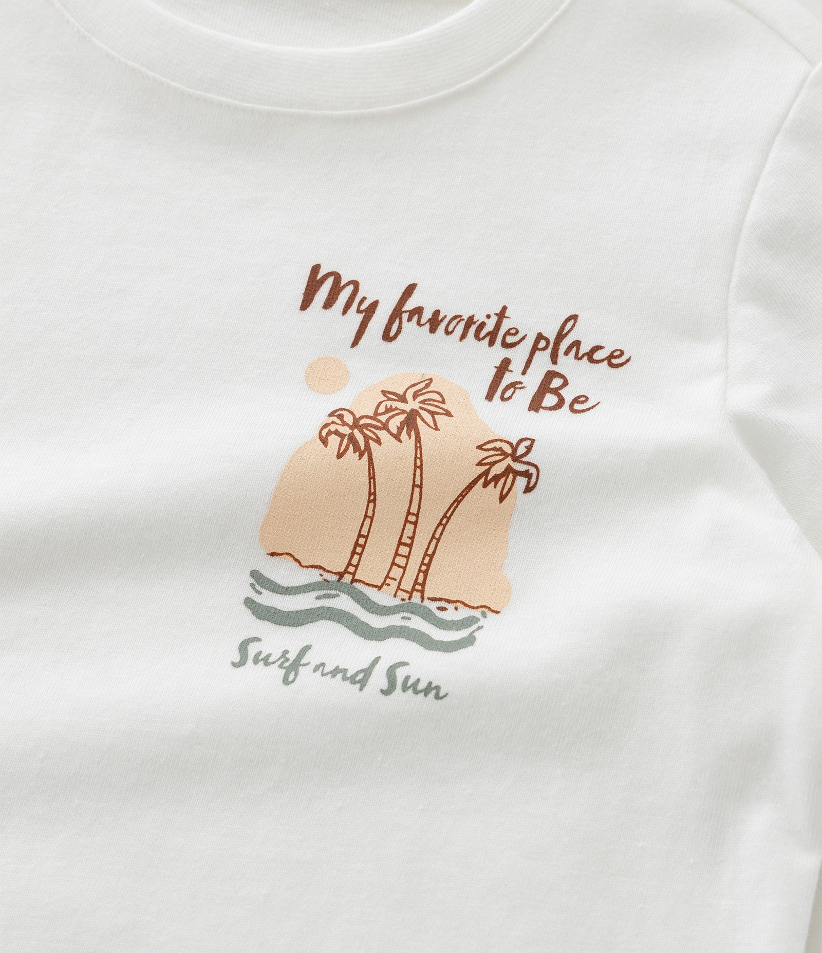 Conjunto Infantil Camiseta E Bermuda Praia – Tam 1 A 6 Anos Branco 10