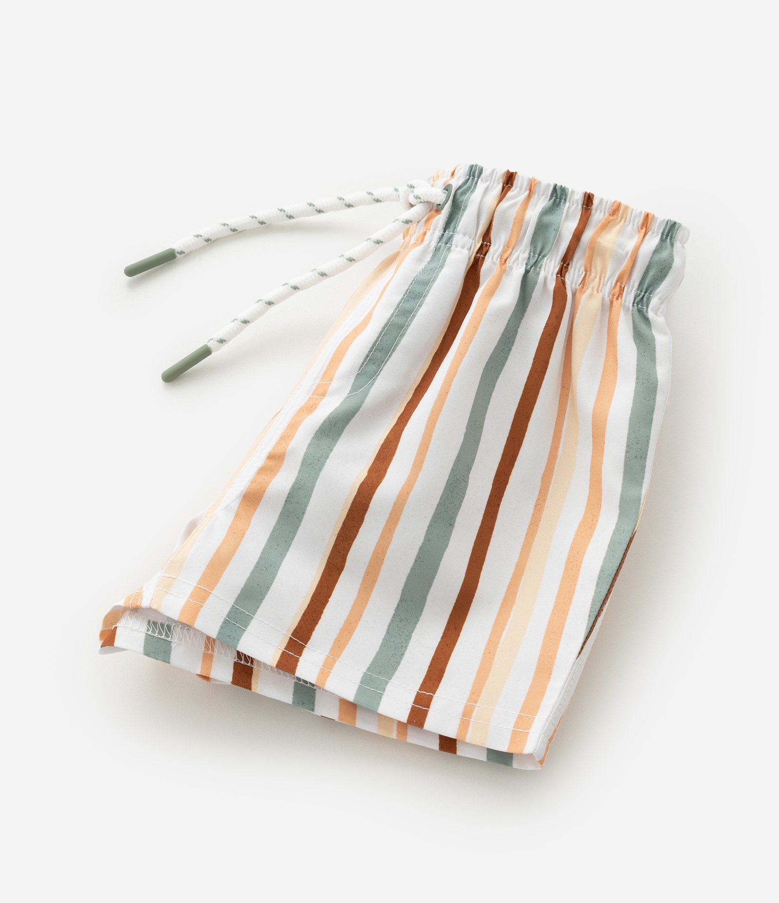 Conjunto Infantil Camiseta E Bermuda Praia – Tam 1 A 6 Anos Branco 7