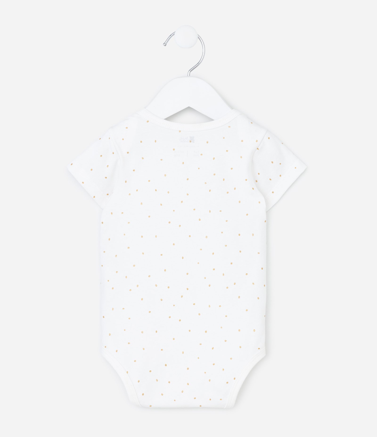 Body Infantil com Frases Ano Novo - Tam 0 a 18 Meses Branco 2