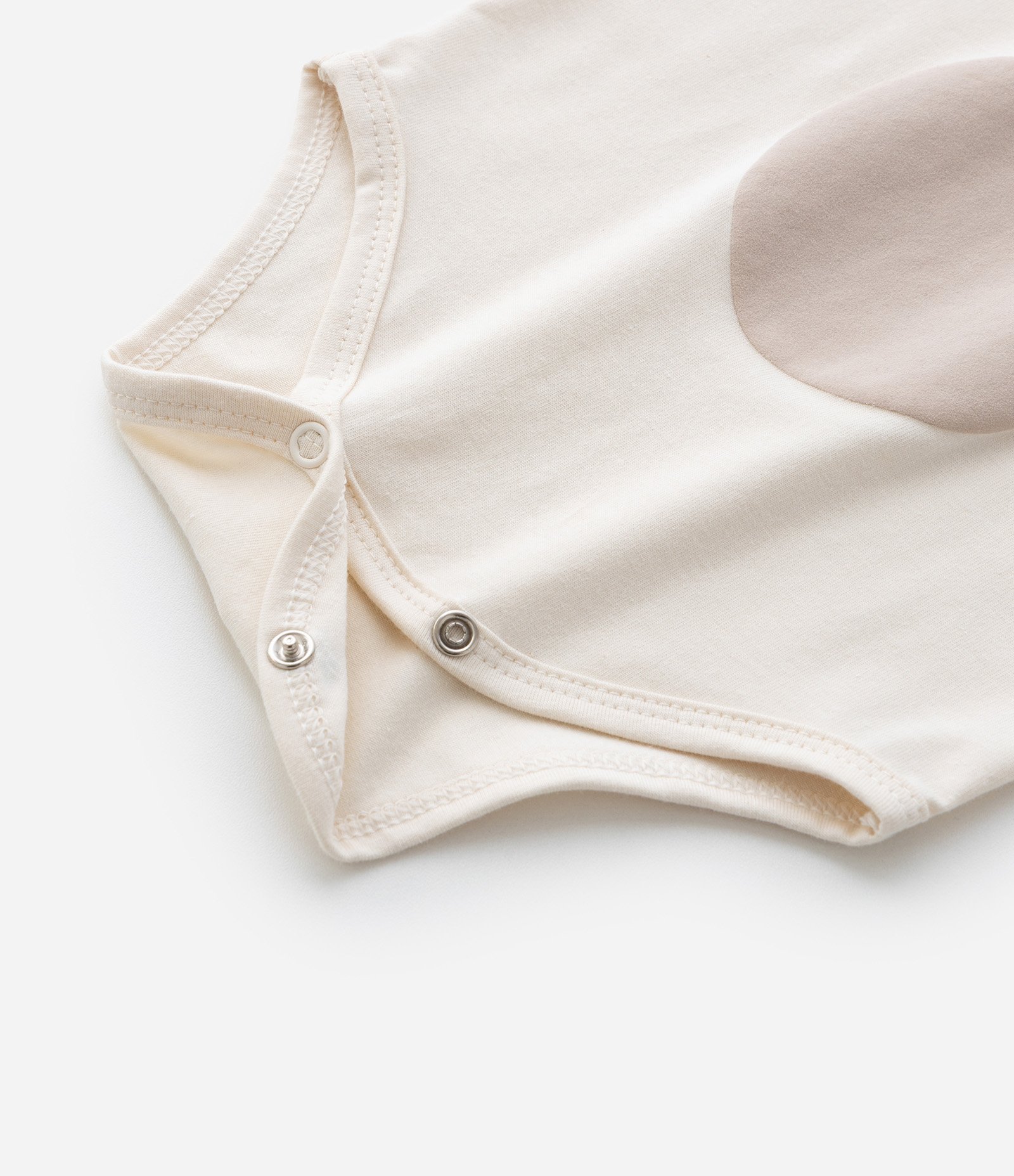 Body Infantil com Estampa de Urso - Tam 0 a 18 Meses Bege 5