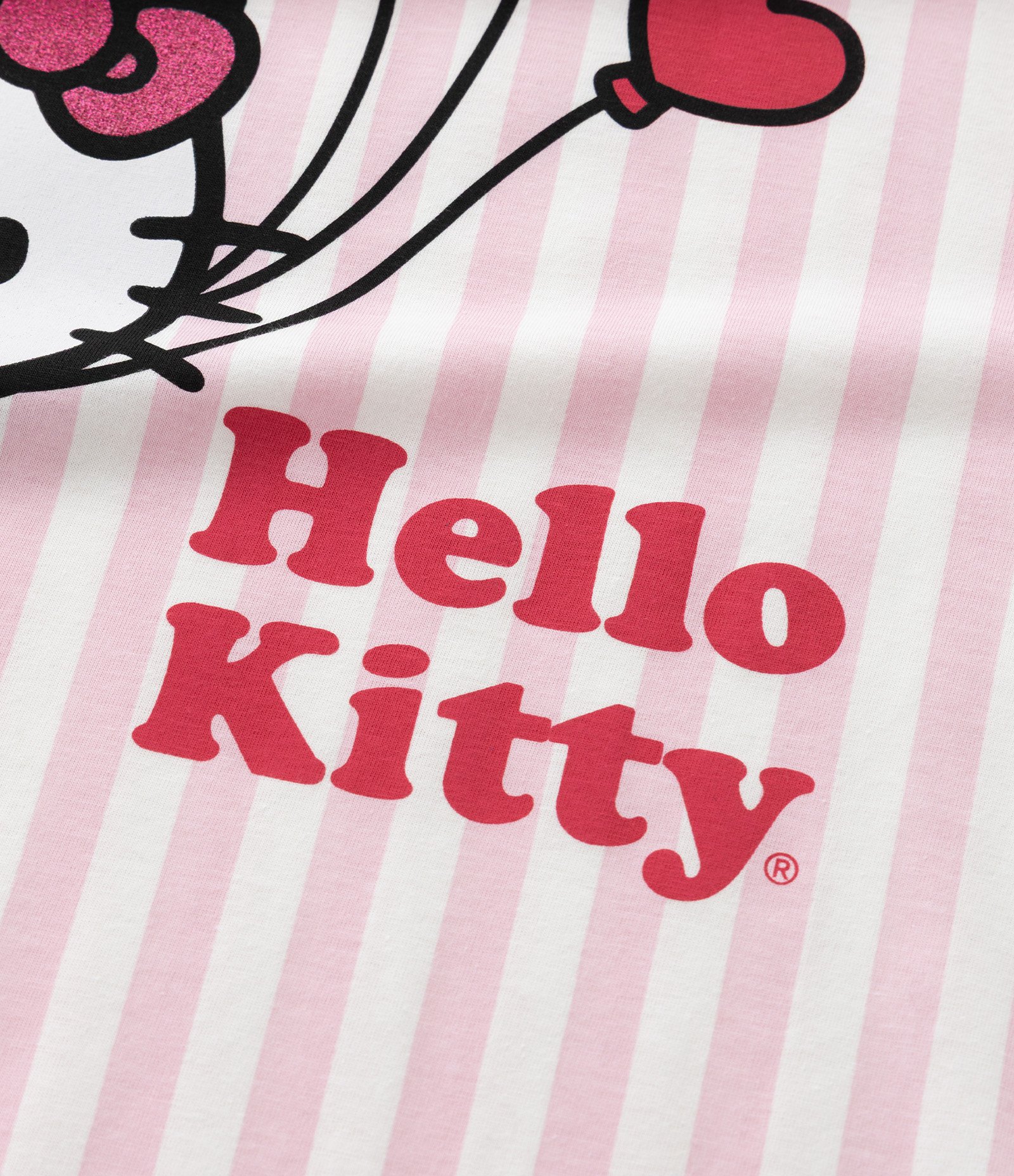 Camisola Infantil com Estampa e Lettering Hello Kitty - Tam 5 a 14 Anos Rosa 5