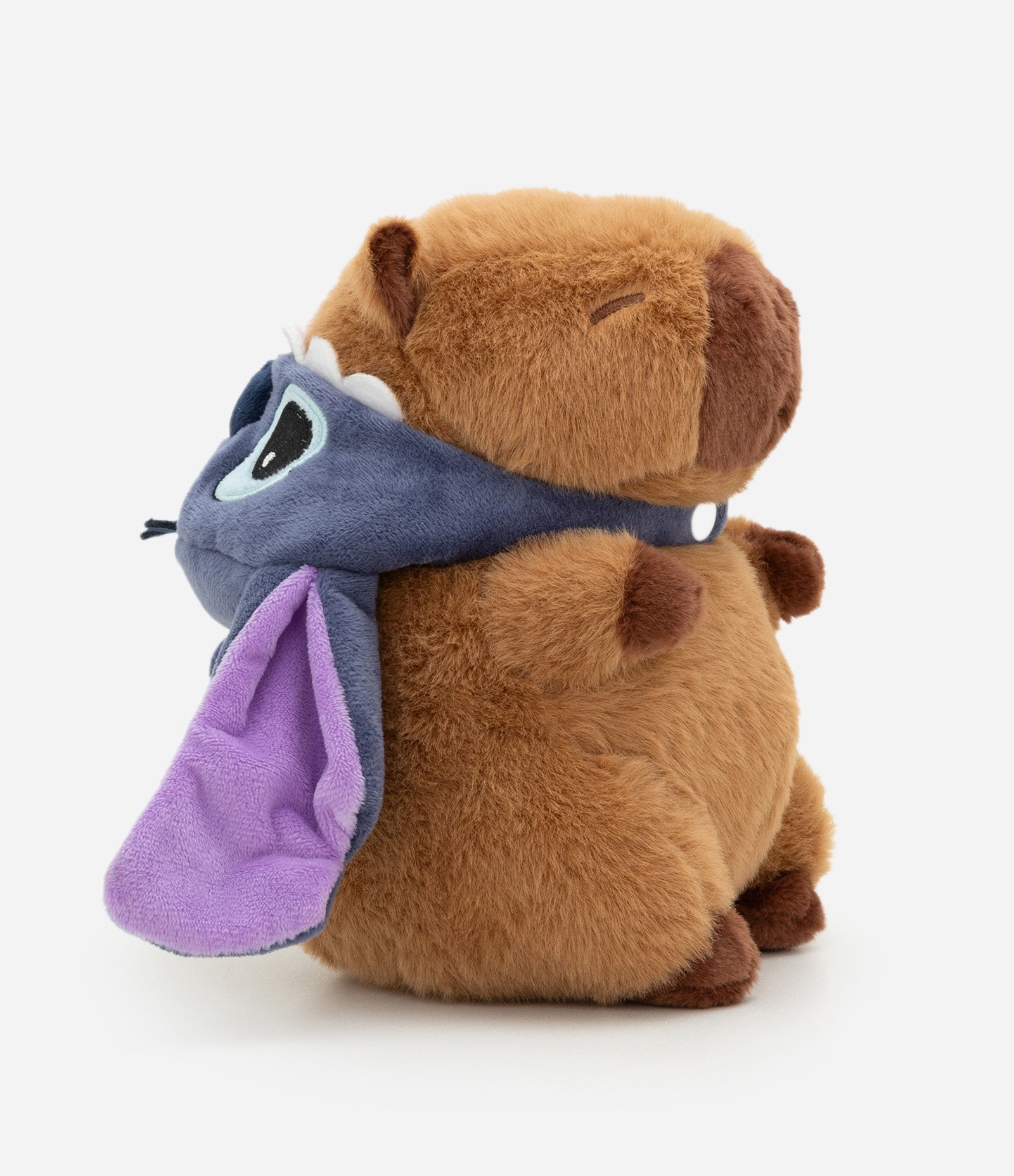 Pelúcia em Forma de Capivara com Capuz de Stitch Marrom 2