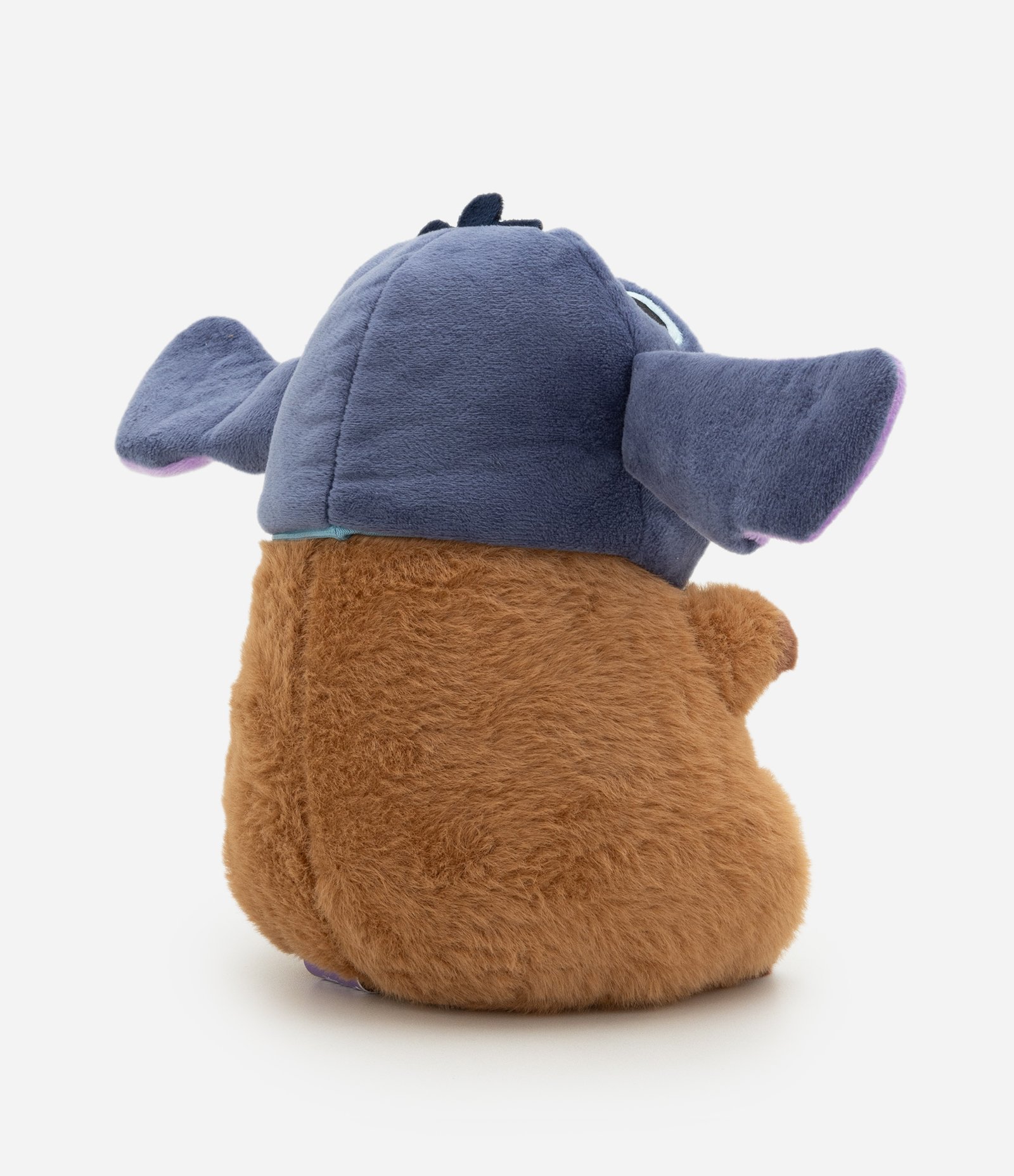 Pelúcia em Forma de Capivara com Capuz de Stitch Marrom 3
