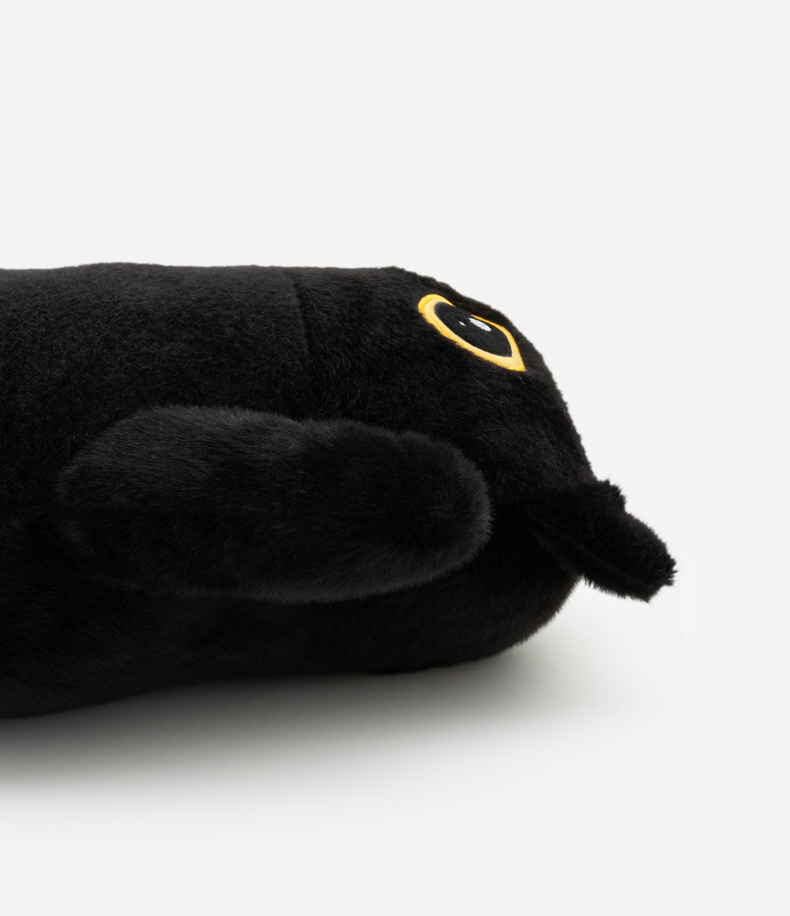 Almofada de Rolo com Formato de Gatinho Preto 3