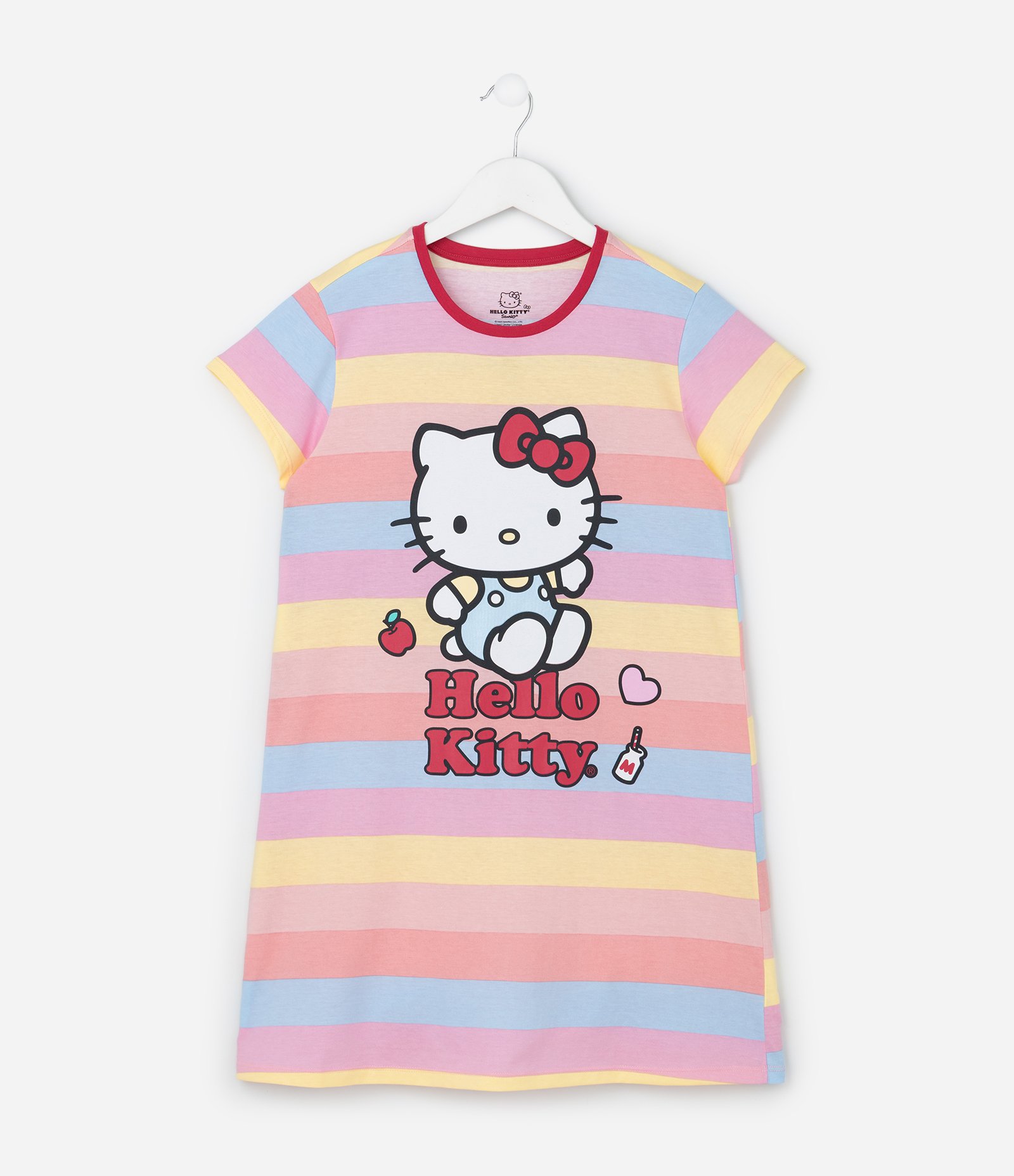 Camisola Infantil com Estampa da Hello Kitty - Tam 5 a 14 Anos Multicores 1