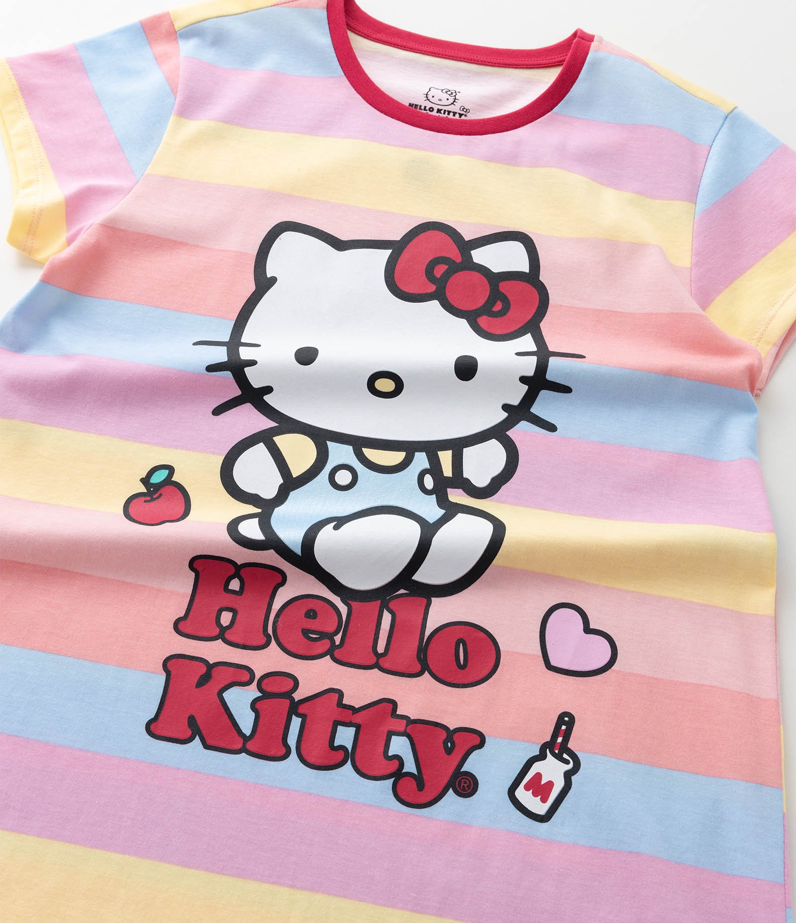 Camisola Infantil com Estampa da Hello Kitty - Tam 5 a 14 Anos Multicores 5