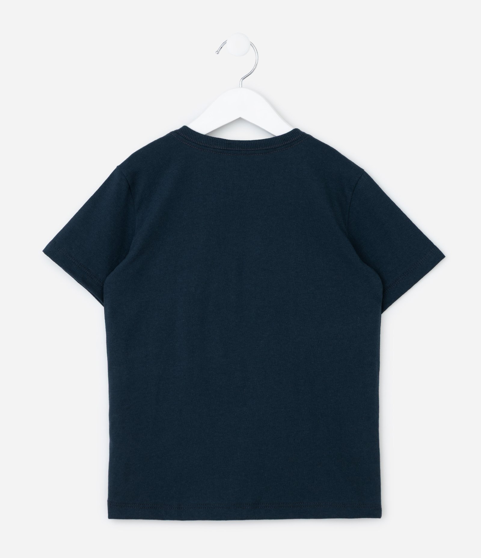 Camiseta Infantil com Estampa Corrida Mario Kart Speed Trial -Tam 4 a 10 anos Azul Escuro 2