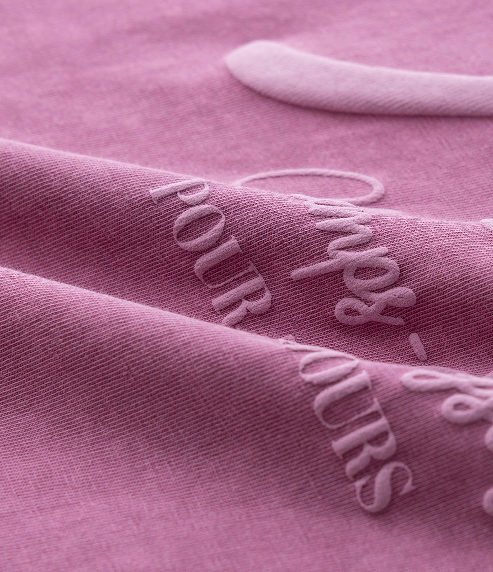 Camiseta Box Infantil Lavada - Tam 5 a 14 Anos Rosa 4