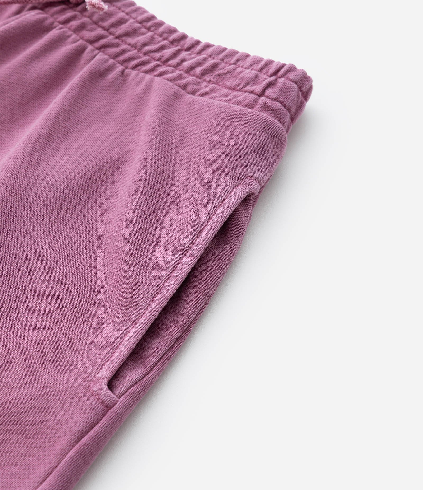 Bermuda Infantil em Cotton Lavada - Tam 5 a 14 Anos Roxo 5