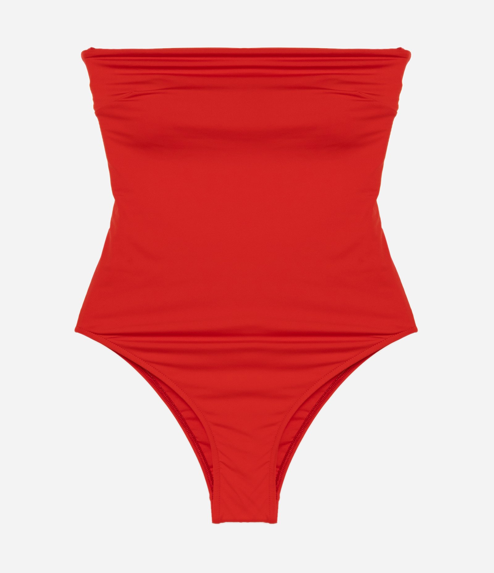 Maiô Tomara que Caia em Microfibra com Recorte nas Costas Vermelho 5