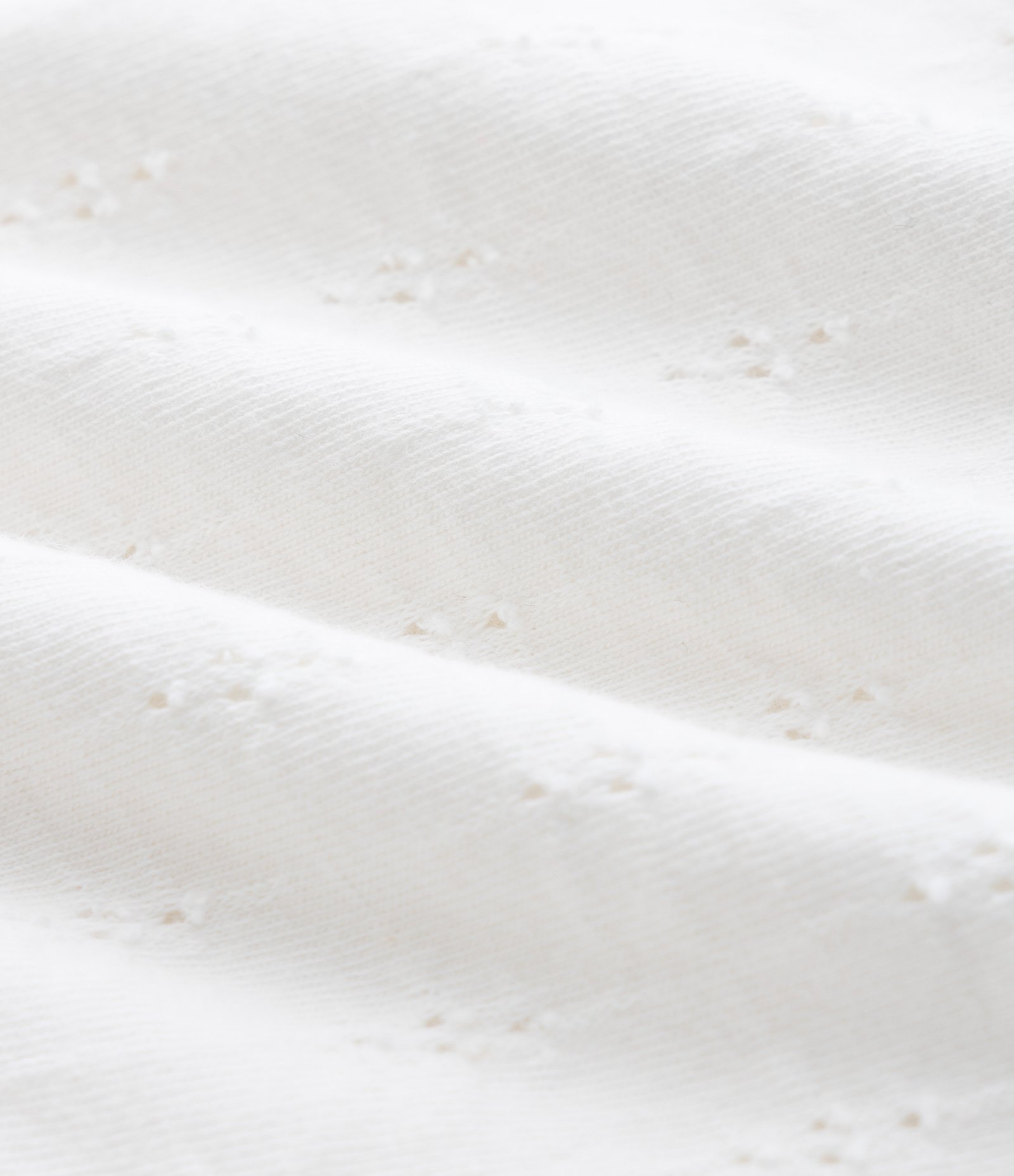 Short Infantil em Laise Texturizado - Tam 0 a 18 Meses Off White 5