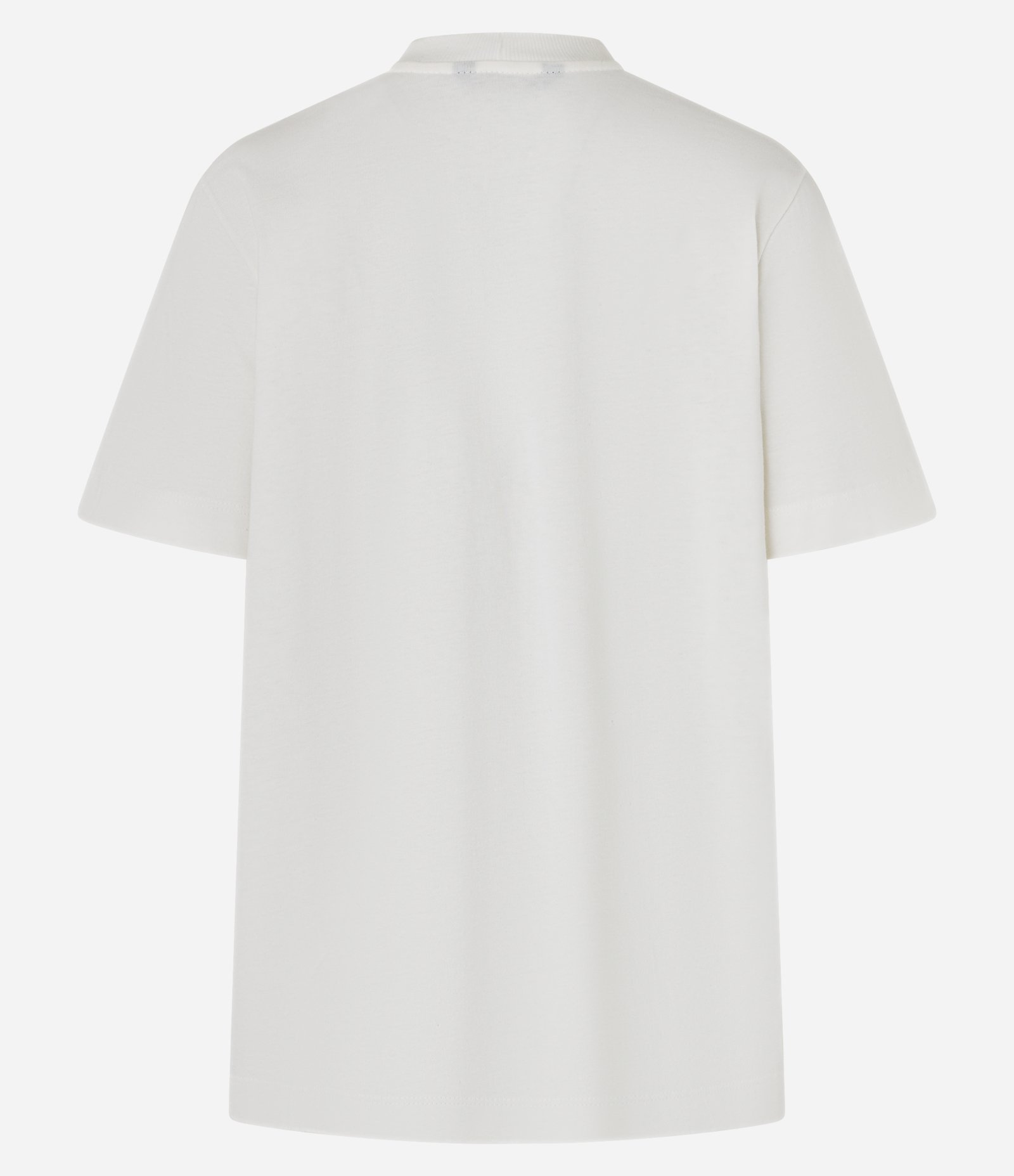 Camiseta em Algodão com Estampa de Laço Branco 6