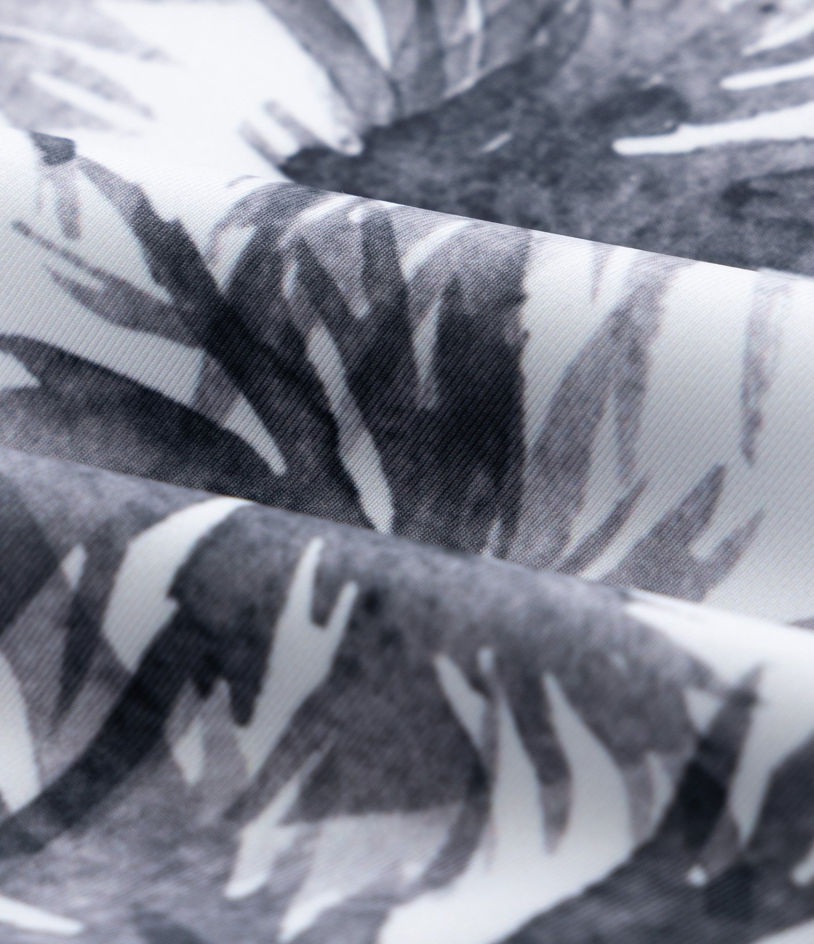 Sunga Boxer em Microfibra com Estampa de Coqueiros Branco 5