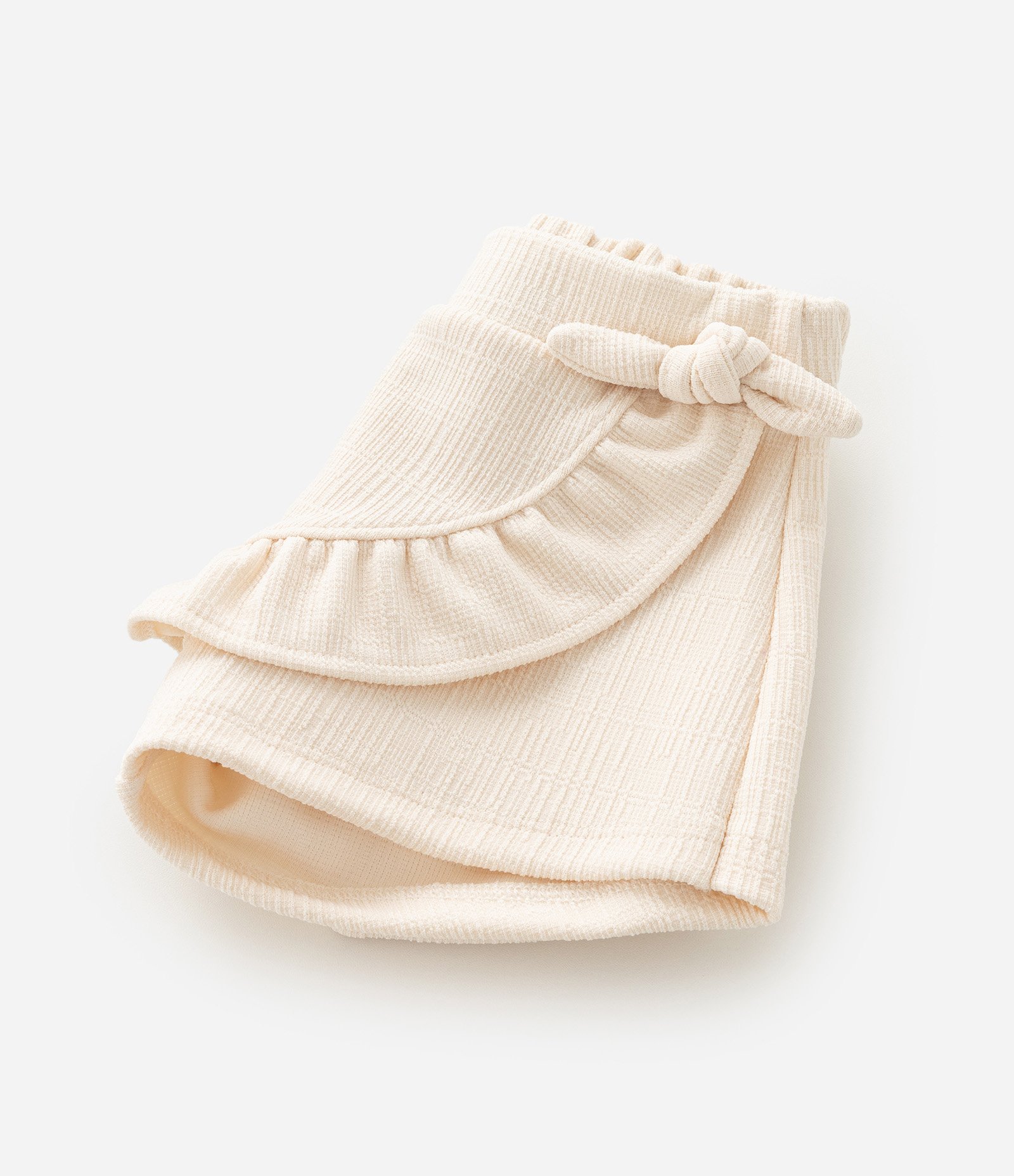 Conjunto Infantil com Estampa de Cerejas Sweet Baby Paetês - Tam 0 a 18 Meses Bege 8