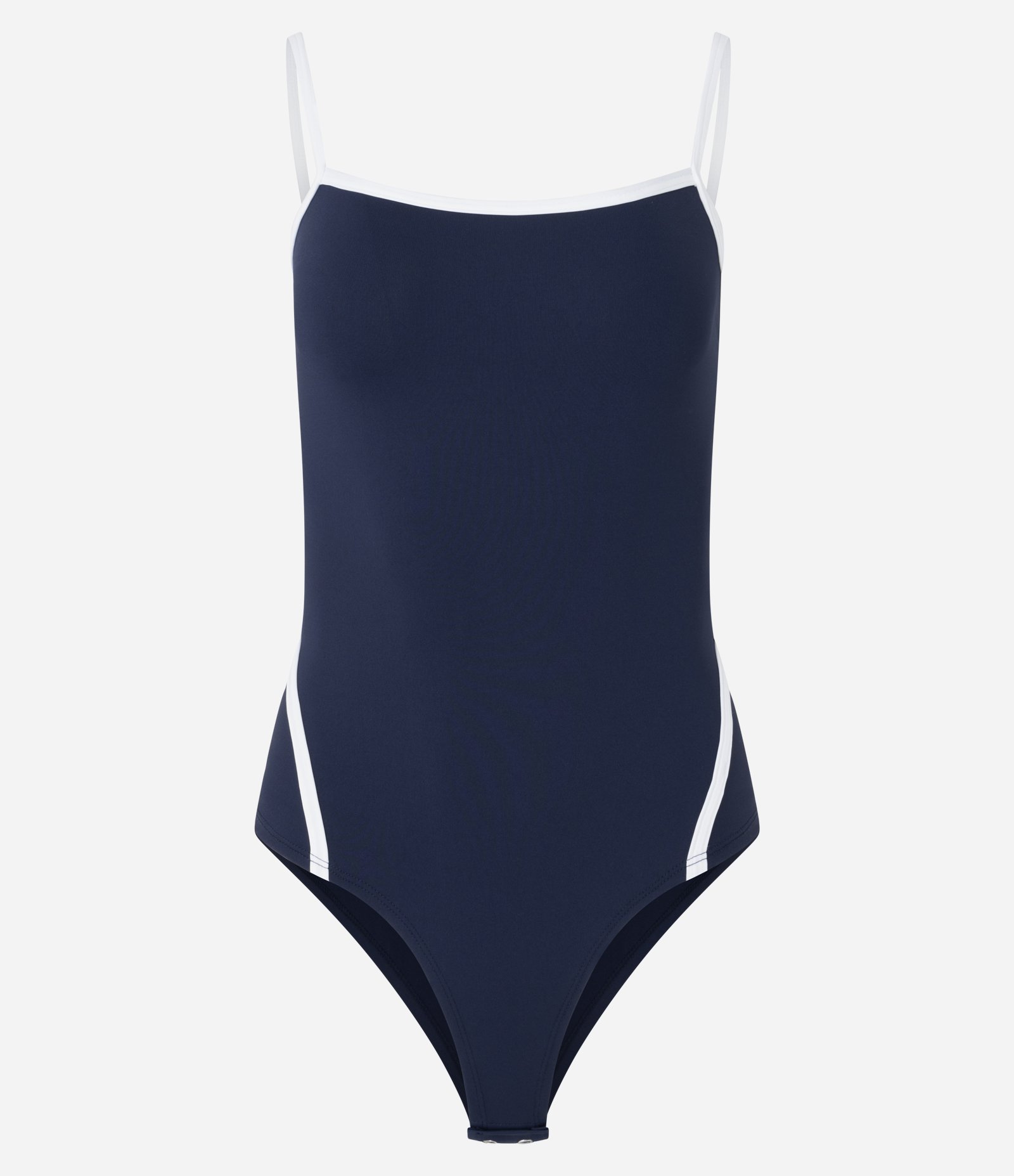 Body em Microfibra com Viés Contrastantes Azul 6