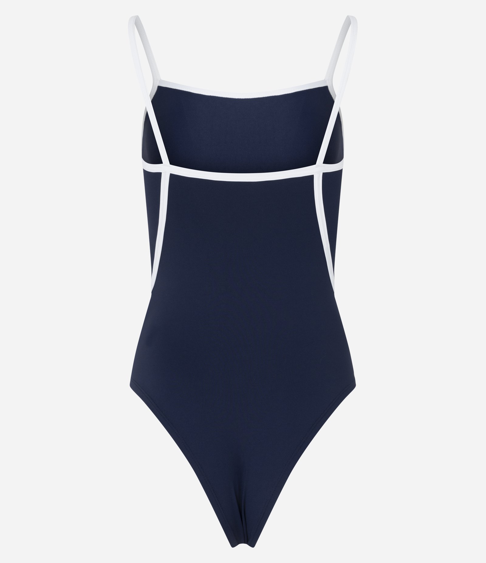 Body em Microfibra com Viés Contrastantes Azul 7