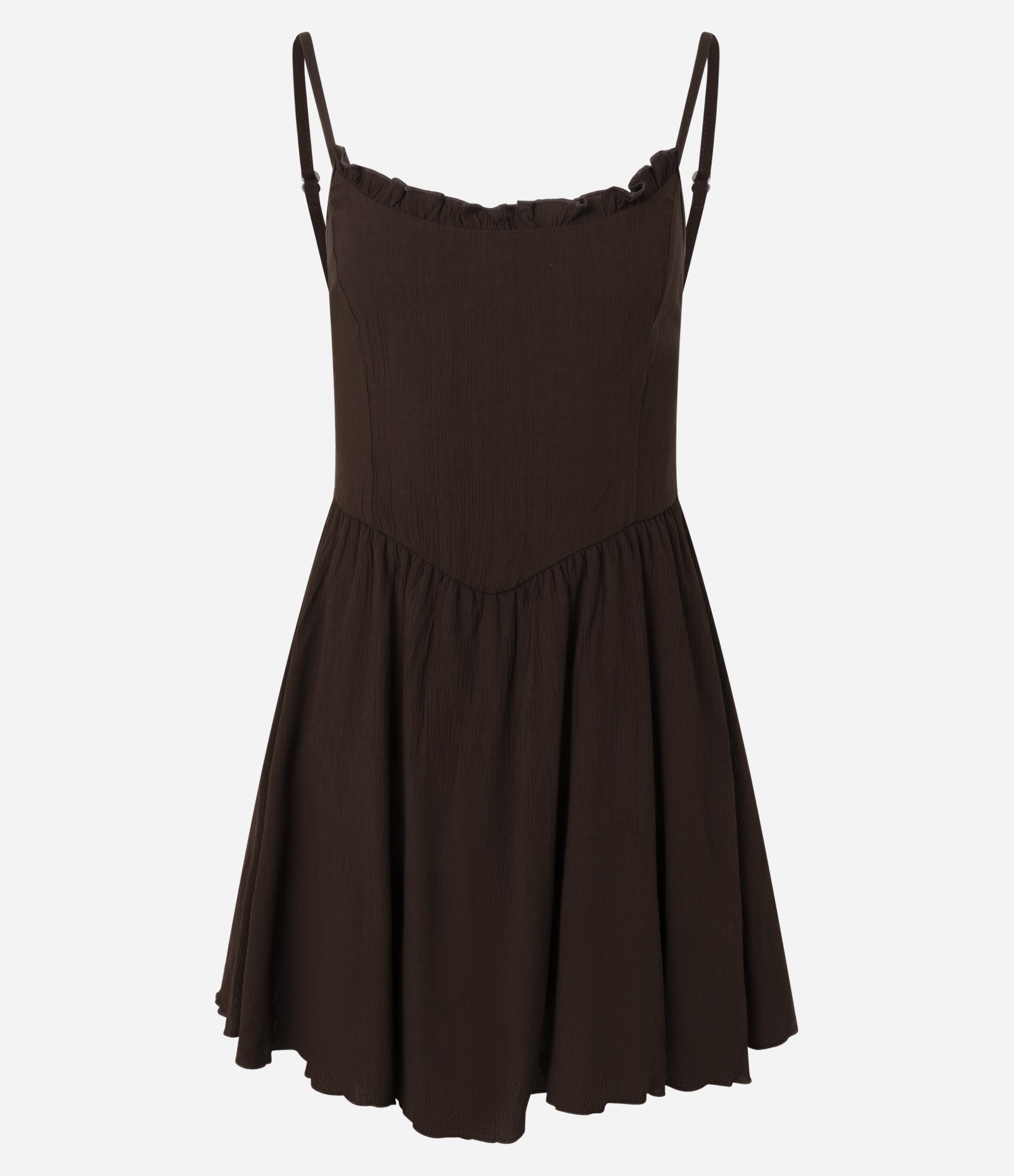 Macaquinho Texturizado com Babadinhos Marrom 5