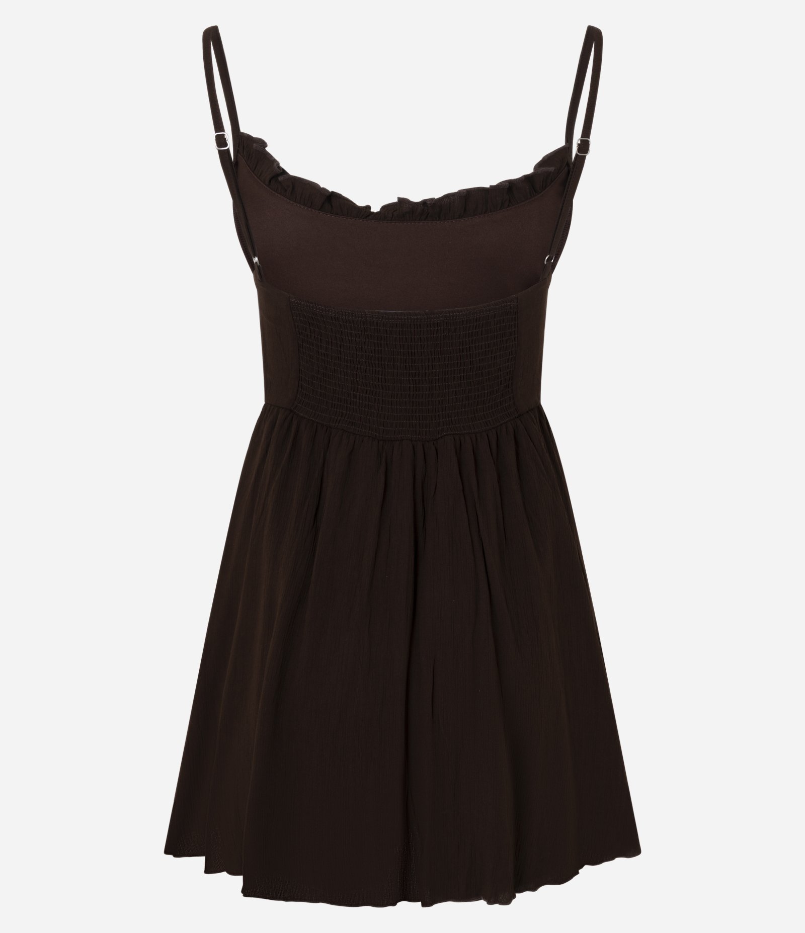 Macaquinho Texturizado com Babadinhos Marrom 7